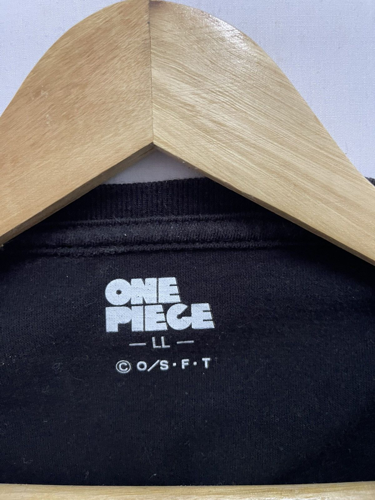 Anime × One Piece One Piece Big Logo T-shirt Black Size US L / EU 52-54 / 3 - 3 Thumbnail