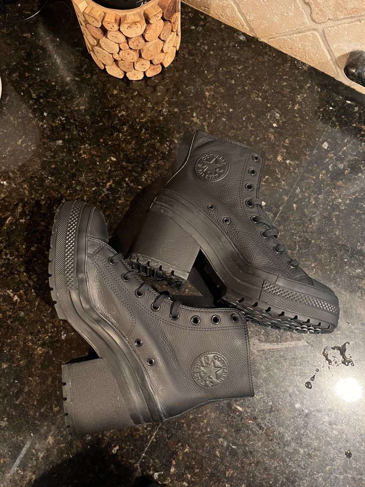 Converse Converse De Luxe High Leather Heel Size US 11.5 / IT 41.5 - 3 Thumbnail