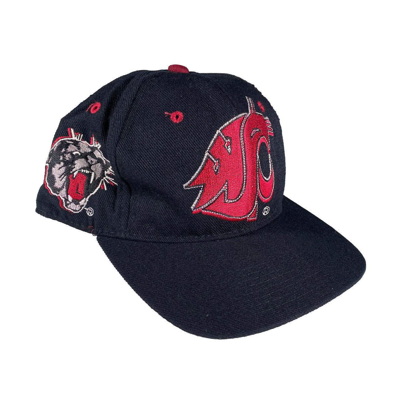 NCAA Vintage 90s Zephyr Washington State Cougars 7 1/8 Fitted Hat Size ONE SIZE - 1 Thumbnail