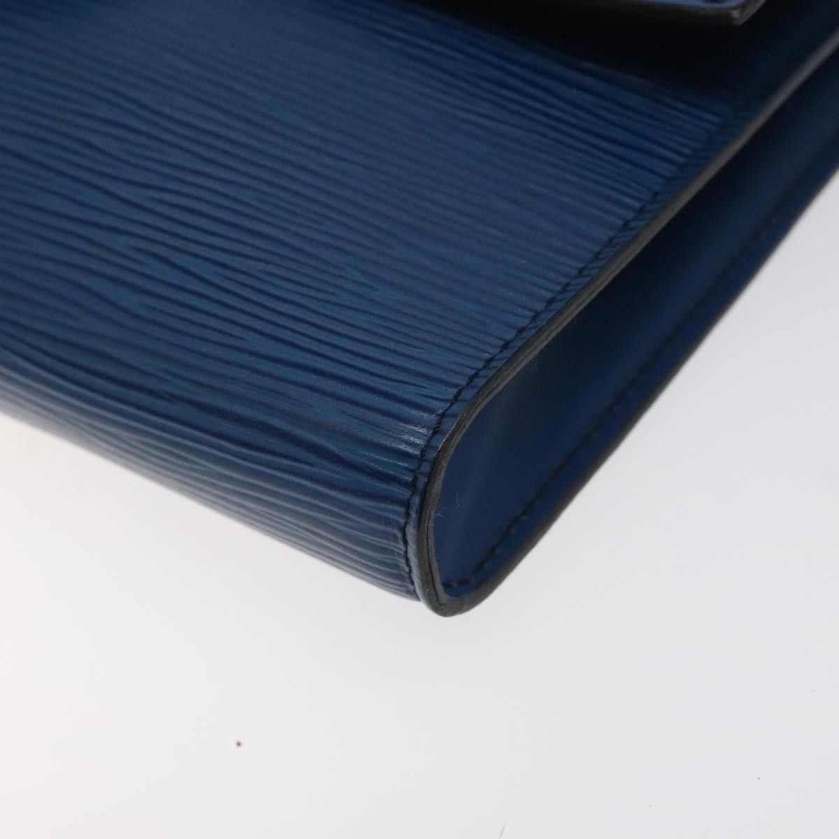 Louis Vuitton LOUIS VUITTON Epi Pochette Arche Shoulder Bag Blue M52575 Size ONE SIZE - 14 Thumbnail