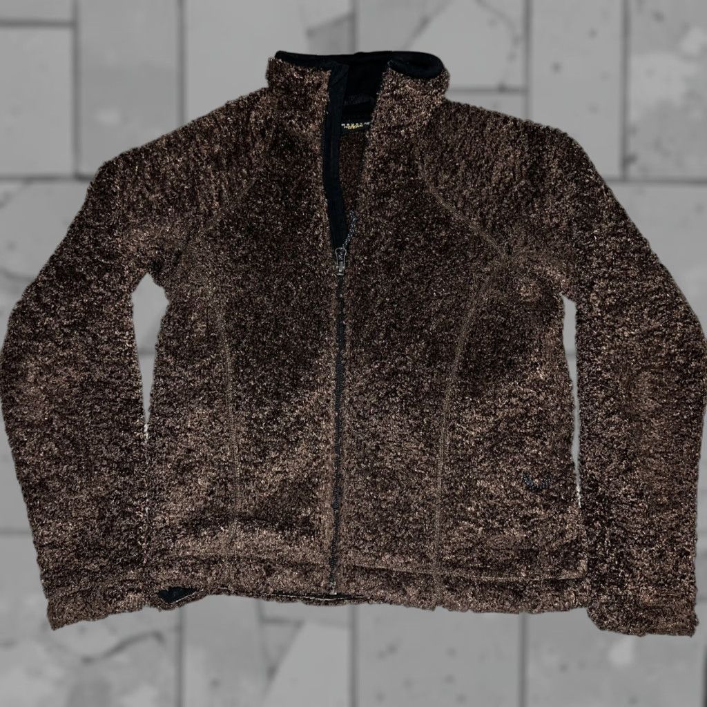 Mountain Hardwear VINTAGE Mountain Hardwear Brown Fleece Full Zip Jacket Womens Size XS Size XS / US 0-2 / IT 36-38 - 1 Thumbnail