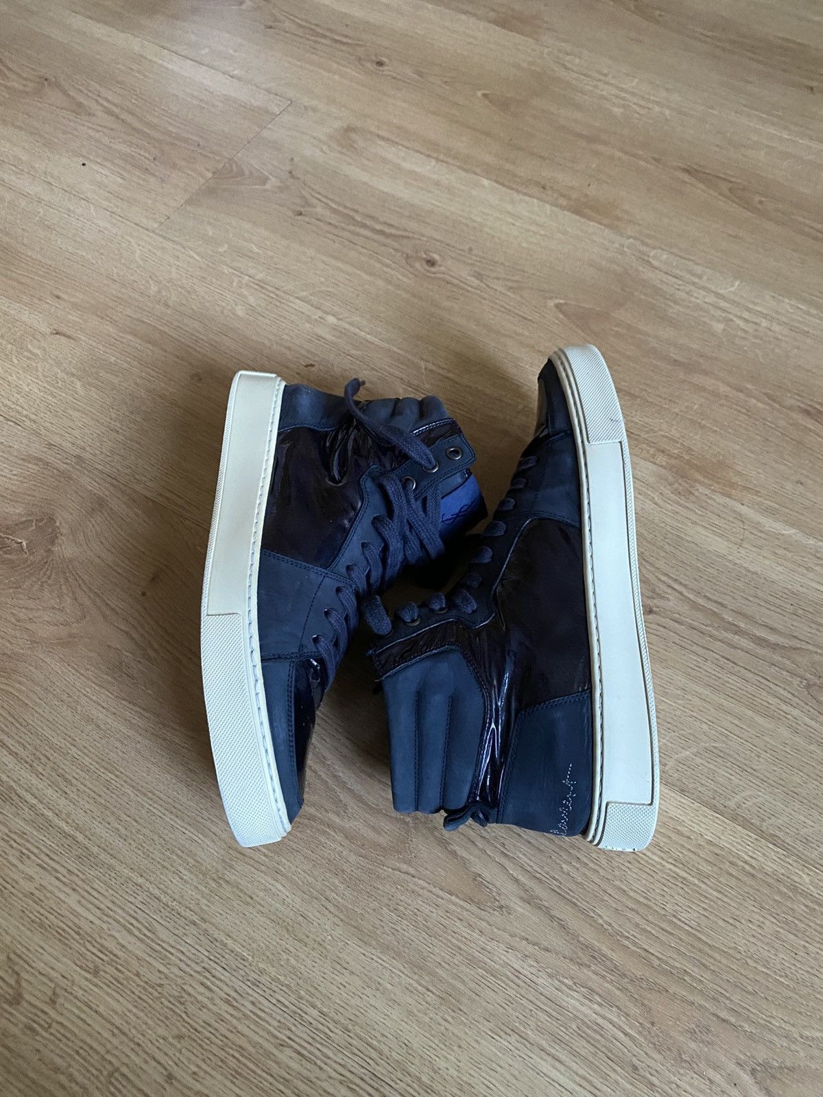 Yves Saint Laurent Saint Laurent (YSL) SL/01H High-Top Sneakers Size US 7 / EU 40 - 5 Thumbnail