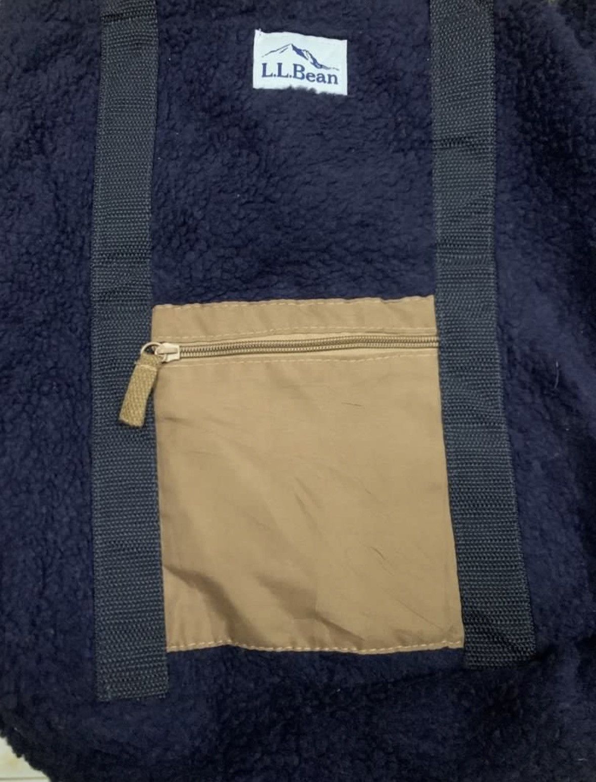 L.L. Bean LL Bean sherpa fleece tote bag Size ONE SIZE - 5 Thumbnail