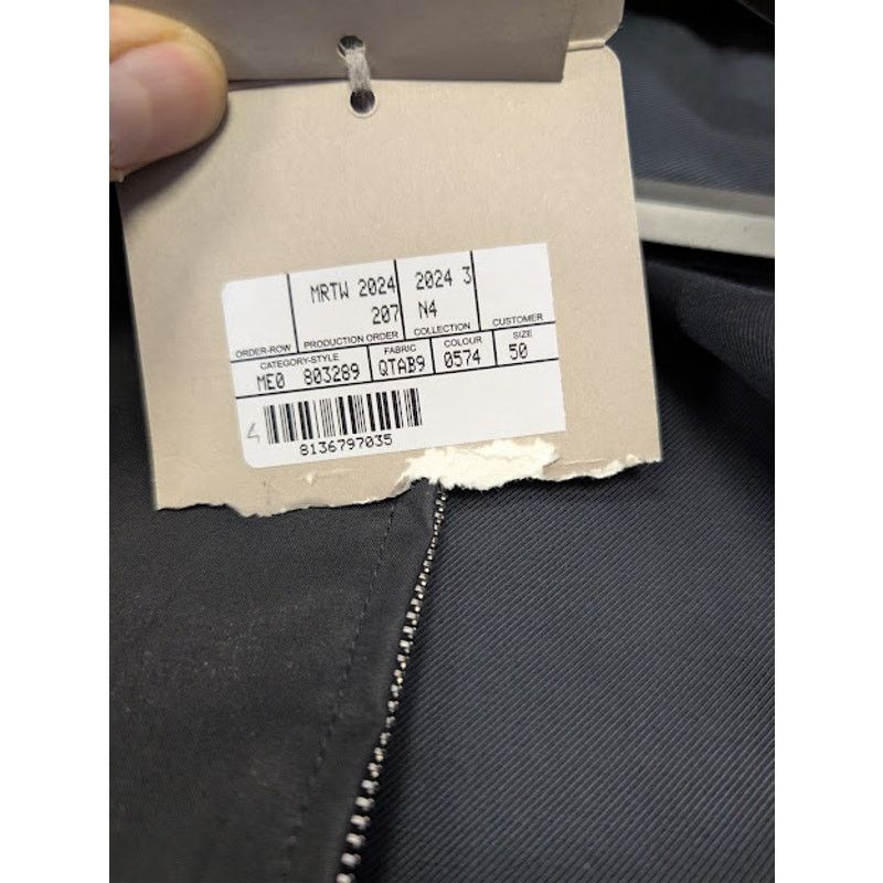 Alexander McQueen o1rshd1 Shearling Detail Blouson Jacket in Black Size US M / EU 48-50 / 2 - 22 Thumbnail