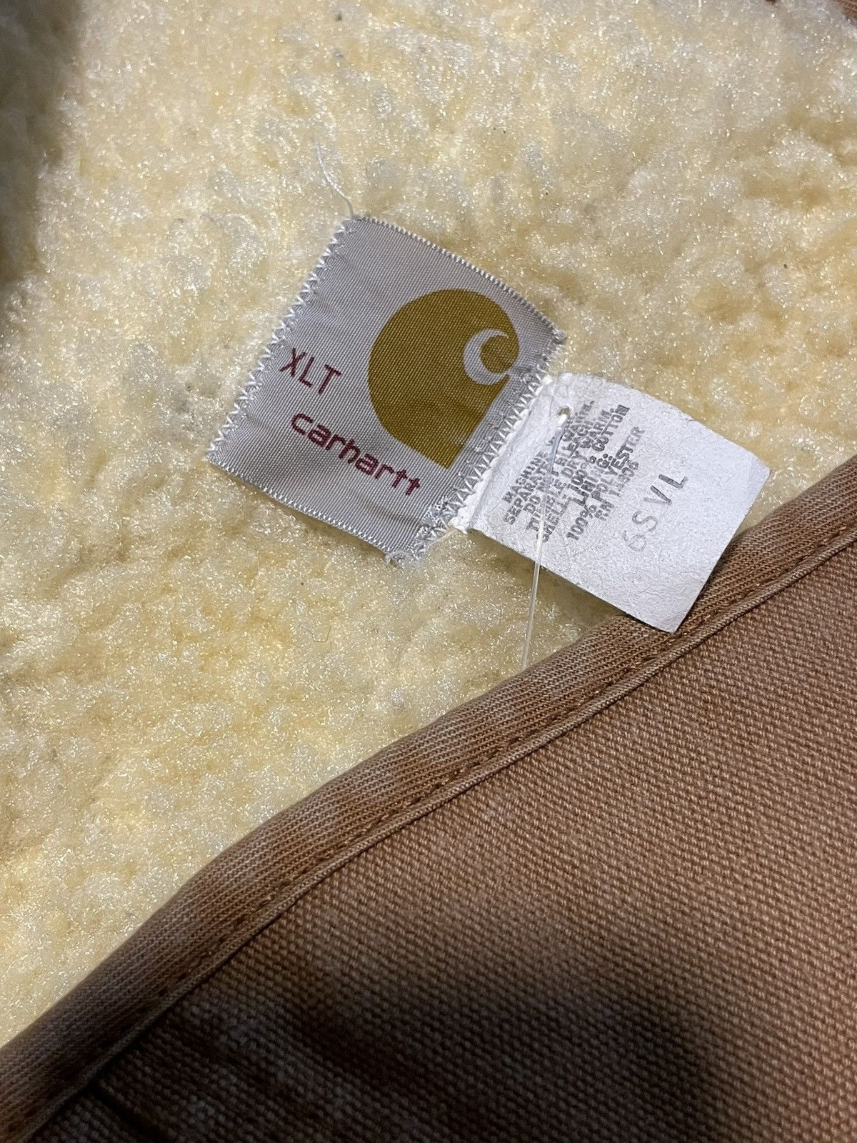 Carhartt Vintage Carhartt Sherpa-Lined Vest Size US XL / EU 56 / 4 - 4 Thumbnail