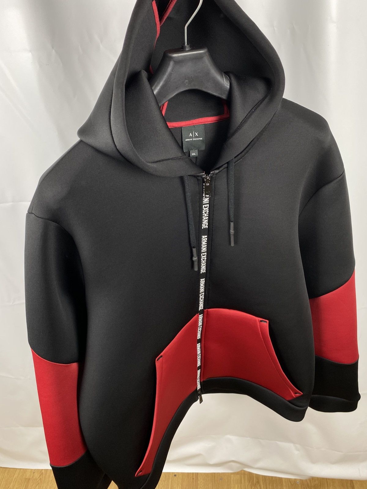 Armani Exchange Armani Exchange Full Zip Hoodie Neoprene Men size XXL Size US XXL / EU 58 / 5 - 7 Thumbnail
