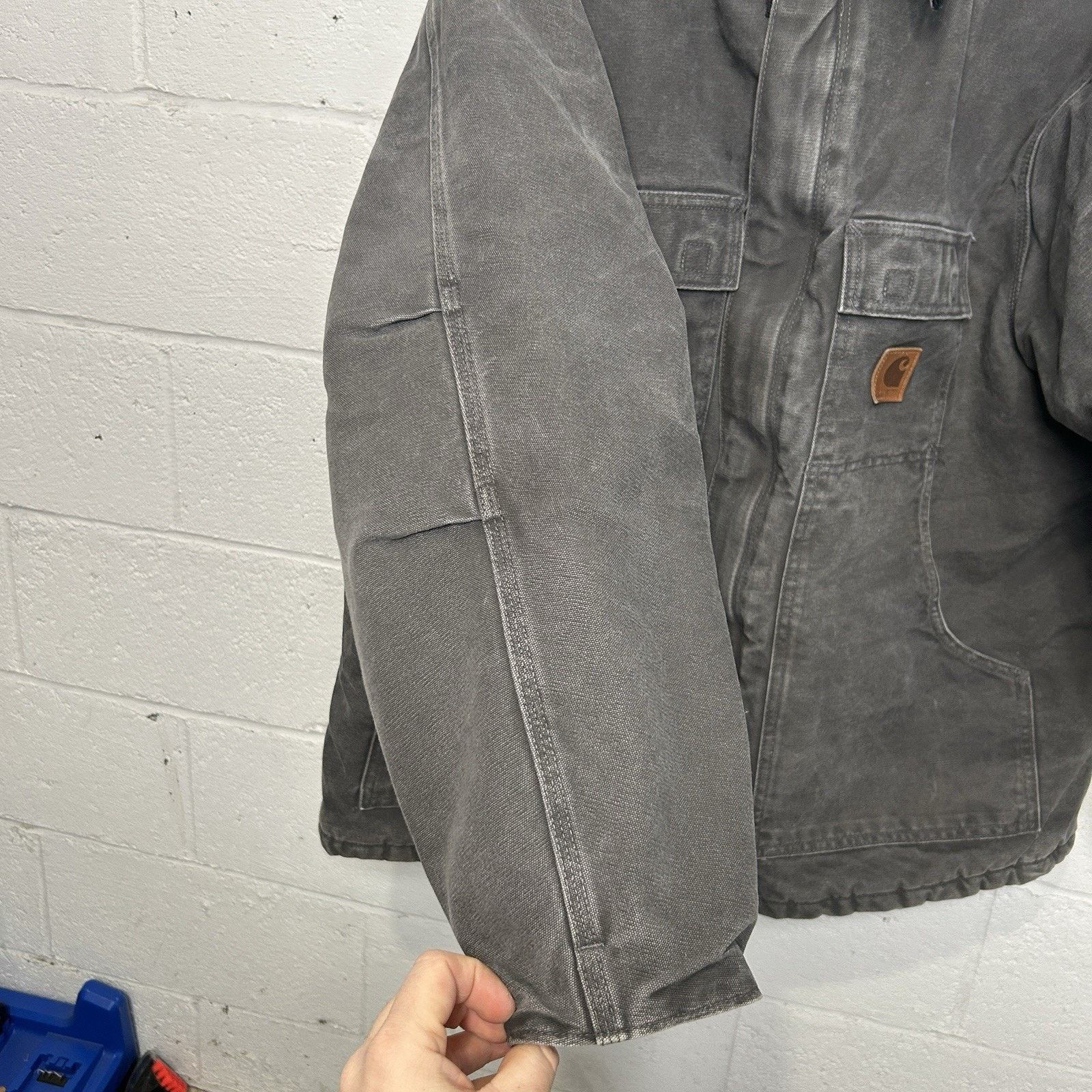 Carhartt Vintage Carhartt Quilted Artic Jacket "Gravel" C26 GVL Size US XL / EU 56 / 4 - 5 Thumbnail