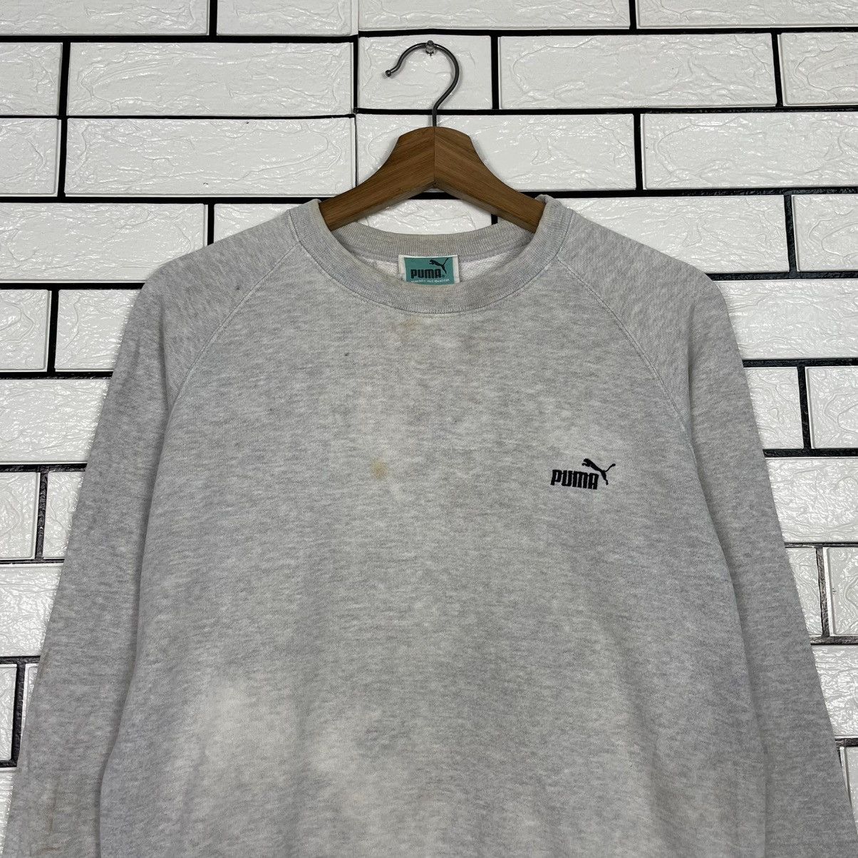 Puma Vintage Puma Crewneck Sweatshirt Size US M / EU 48-50 / 2 - 2 Thumbnail