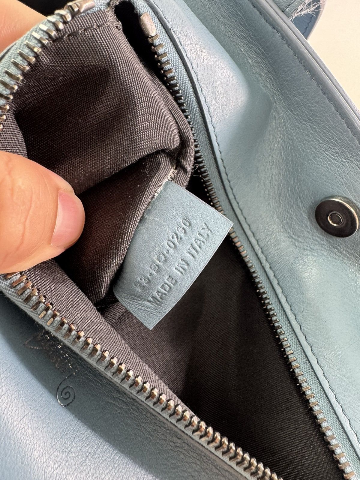 Dior × Stussy Dior X Stussy Leather Tote Bag Size 40 - 9 Thumbnail