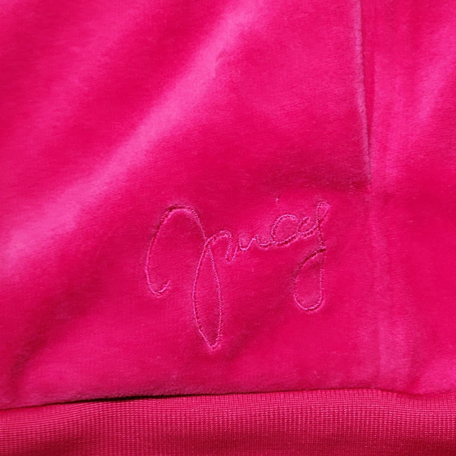 Juicy Couture Juicy Couture LS Hooded Classic Velour Jacket - Size Large Size L / US 10 / IT 46 - 3 Thumbnail