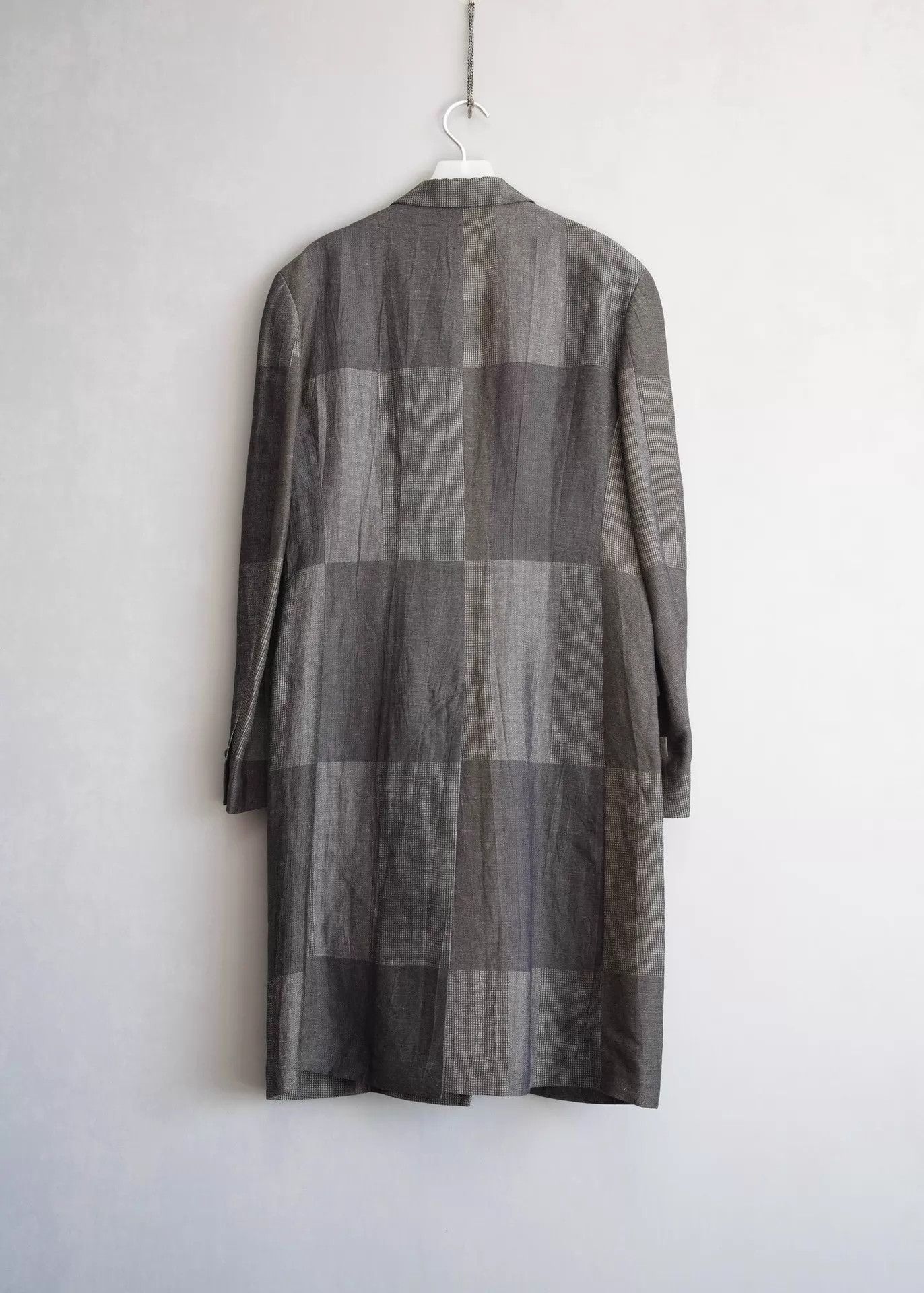 Yohji Yamamoto Yohji Yamamoto 20SS Color Blocked Dr.Jkt Coat Size 3 Size US L / EU 52-54 / 3 - 3 Thumbnail
