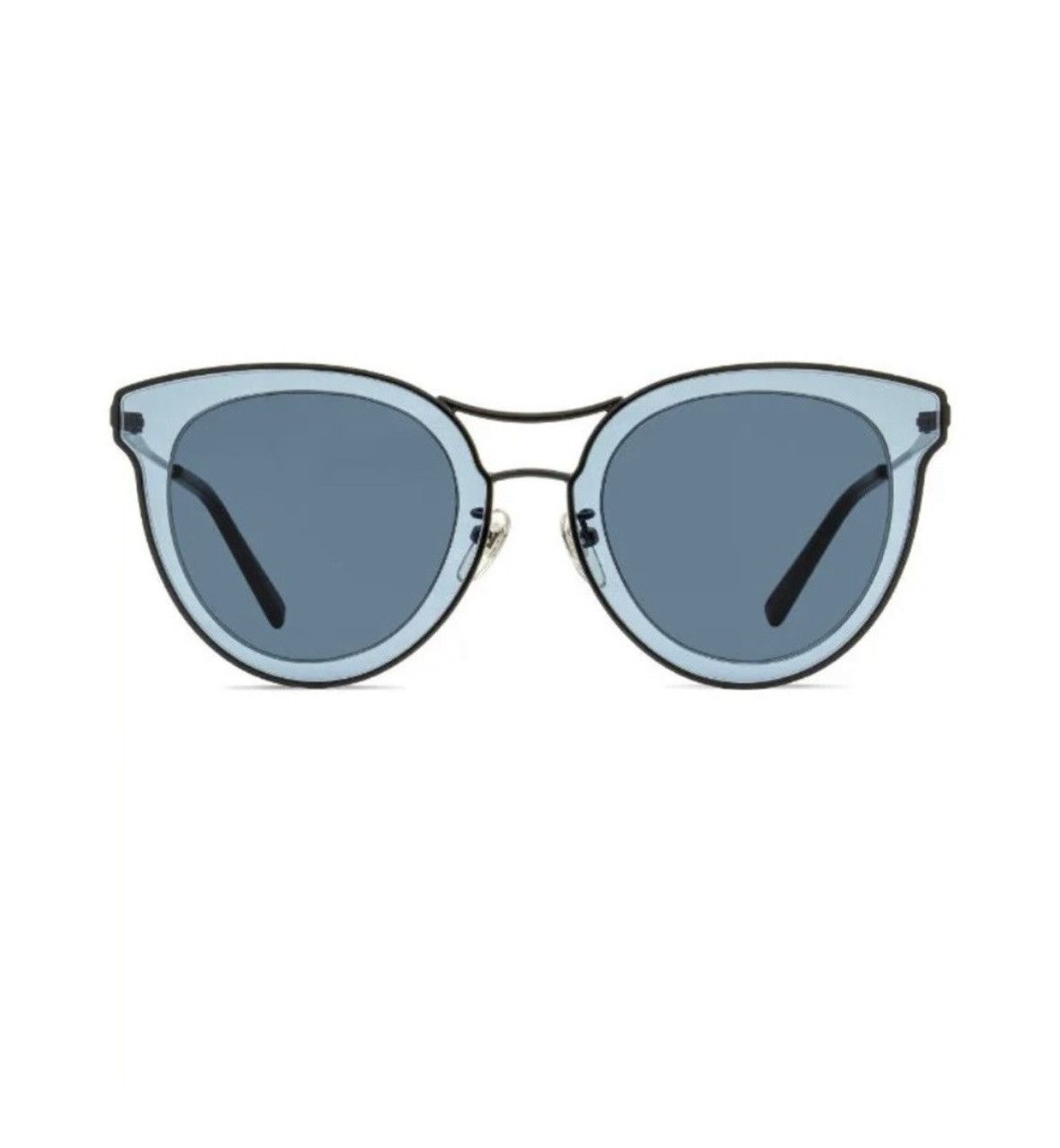 image of MCM Blue Cat Eye Women's Sunglasses New In Case