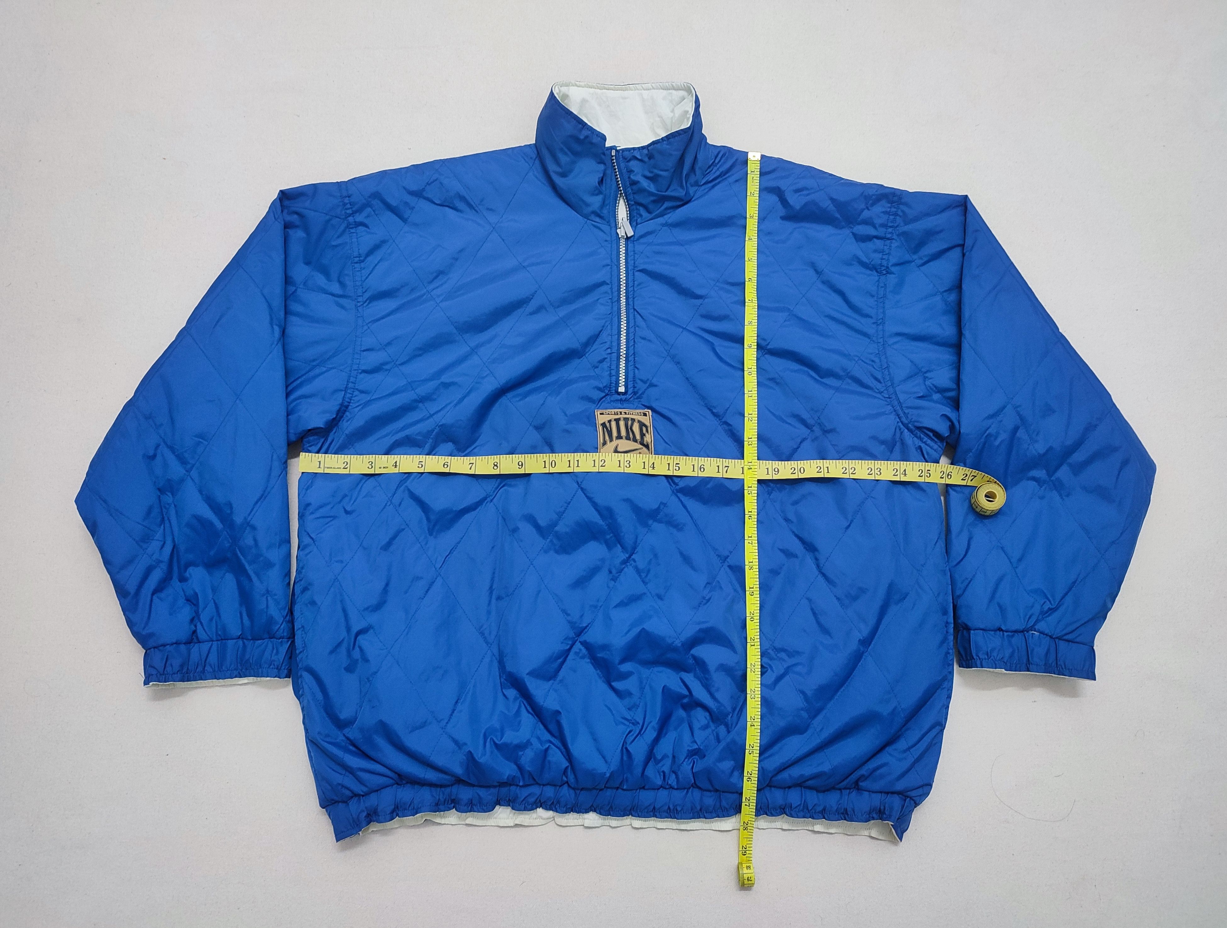 Nike Vintage 1990s Nike Centre Logo Reversible Light Jacket Size US M / EU 48-50 / 2 - 6 Thumbnail