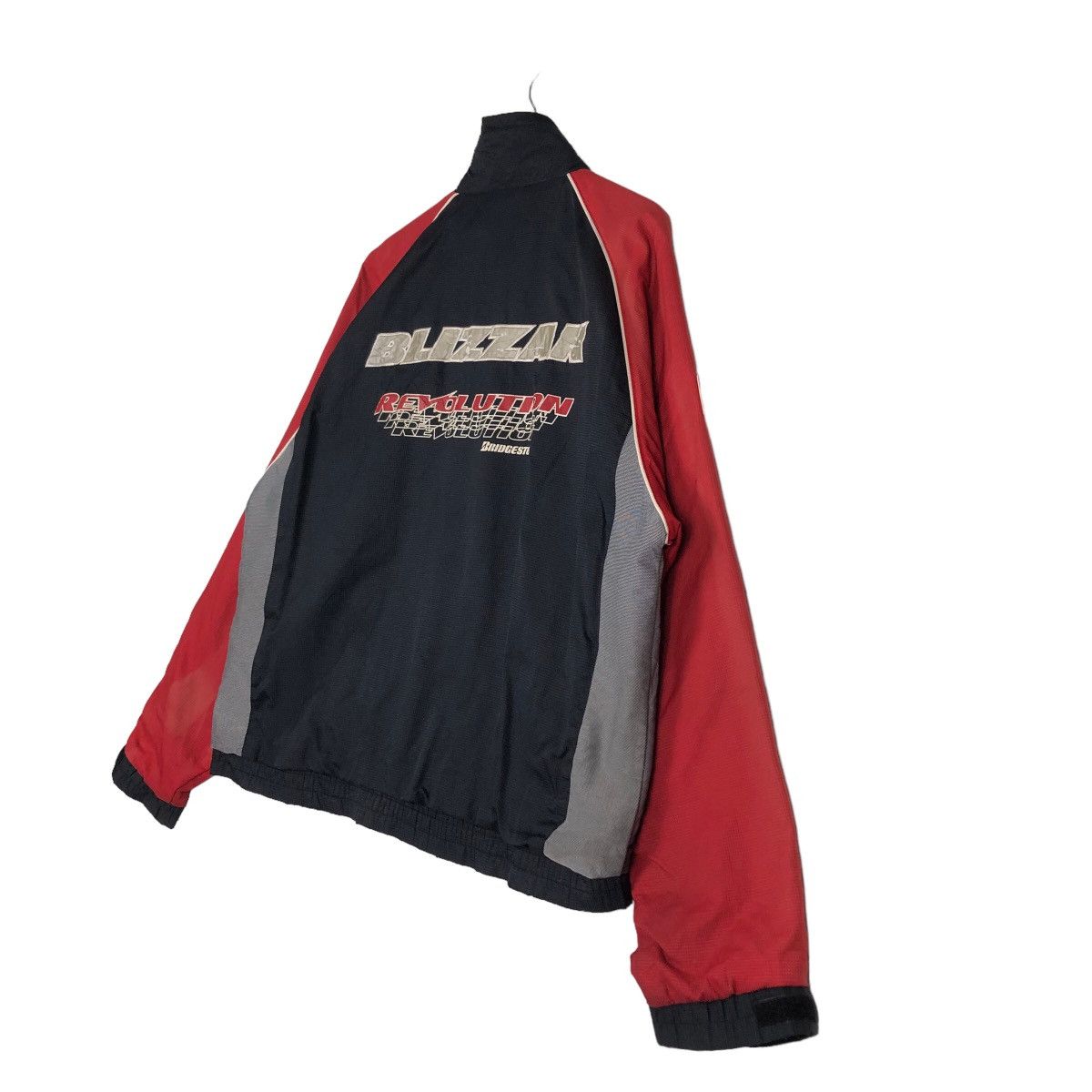 Japanese Brand 🔥Vintage Racing Bomber Jacket Blizzak Bridgestone Big Logo Size US L / EU 52-54 / 3 - 10 Thumbnail