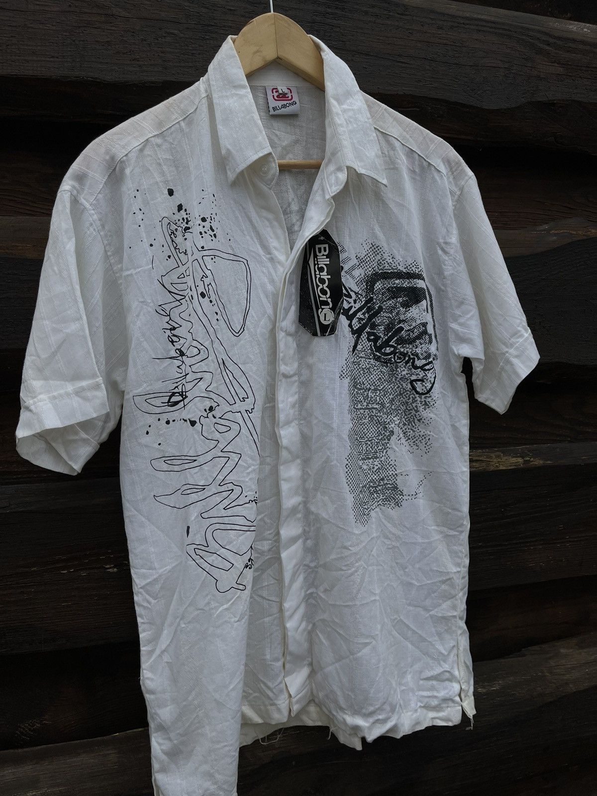Billabong New with tags 90’s Billabong vintage graffiti shirt Size US L / EU 52-54 / 3 - 2 Thumbnail