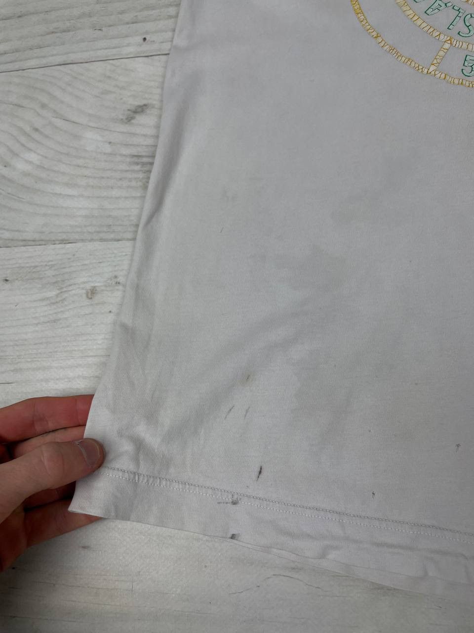 Stone Island Vintage Stone Island T Shirt Very Trashed Crezy Distressed Size US S / EU 44-46 / 1 - 4 Thumbnail