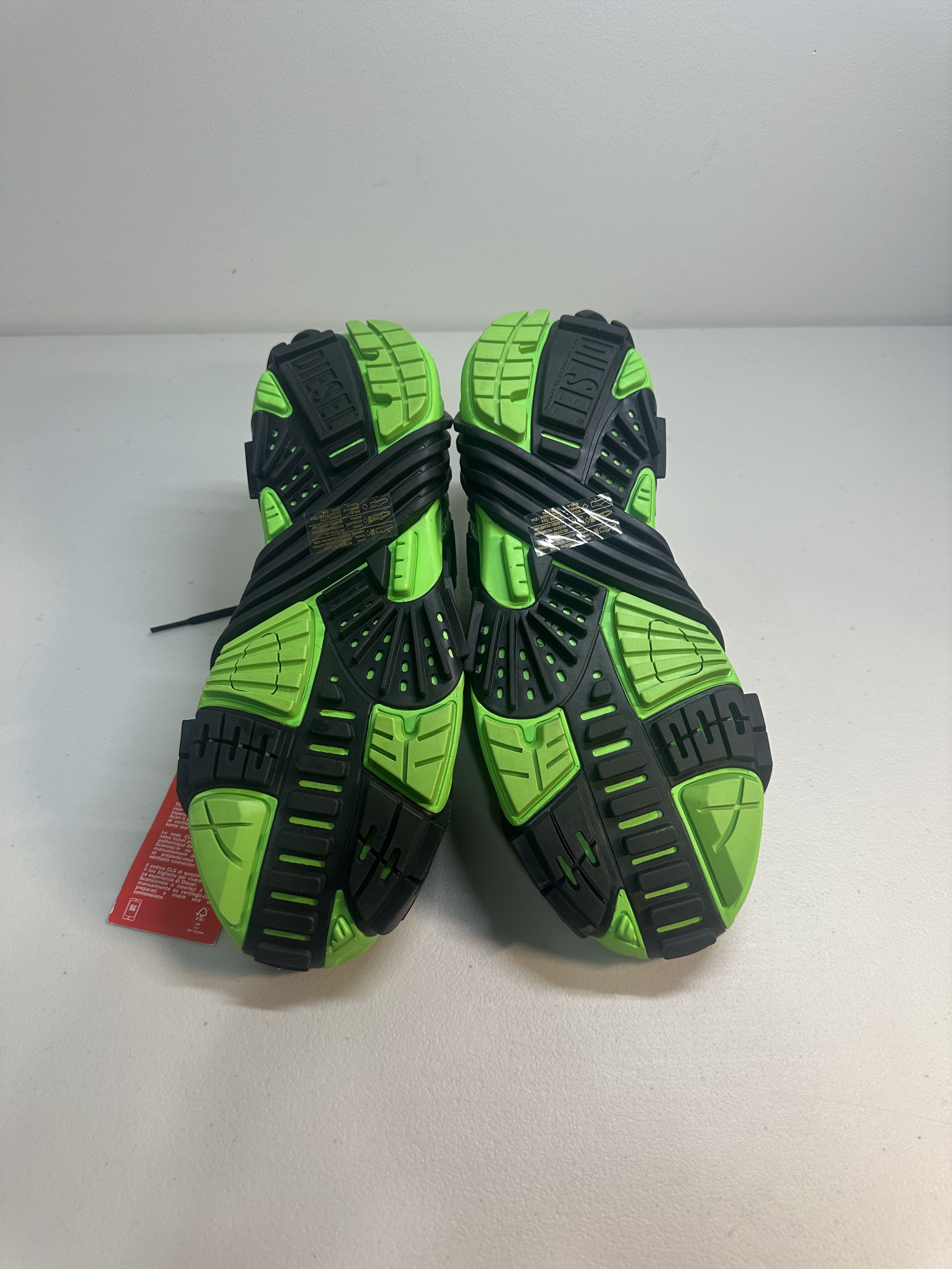 Diesel Diesel Men's Green and Black Trainers Size US 10 / EU 43 - 6 Thumbnail