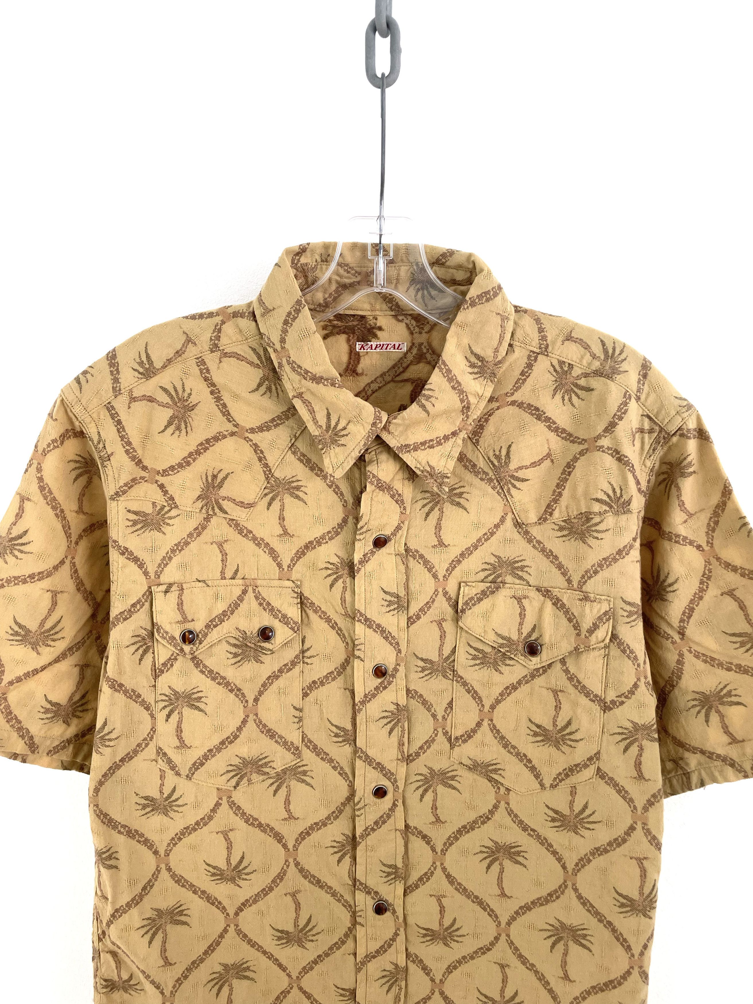 Kapital Palm Tree Shirt Size US XL / EU 56 / 4 - 4 Thumbnail