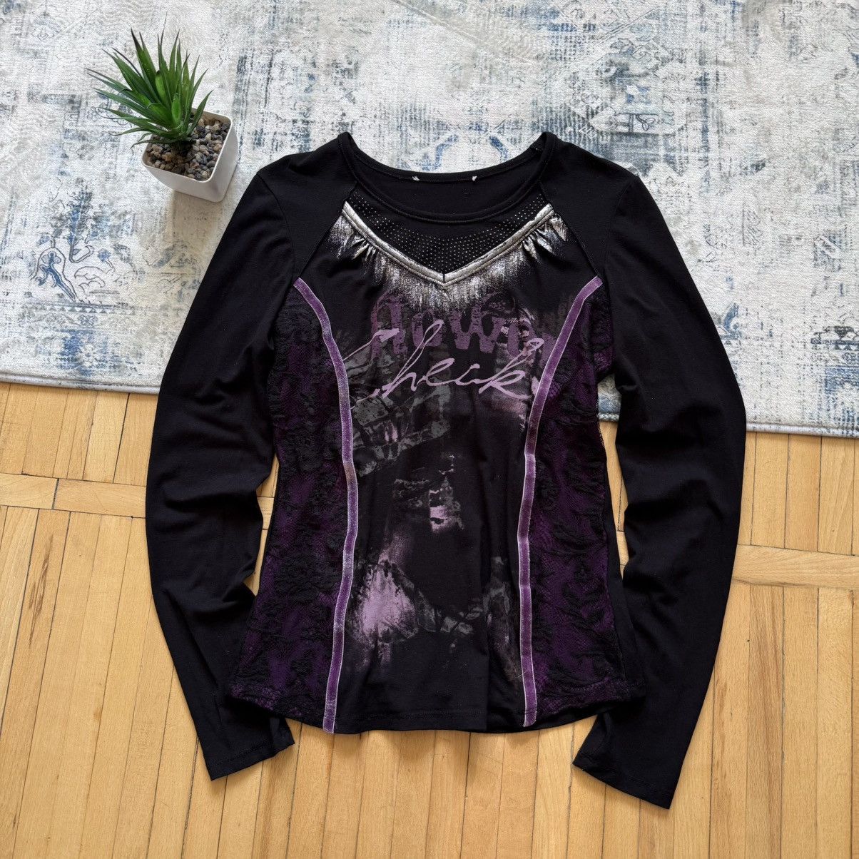 Hysteric Glamour 📌 Japan style Corset Y2K Hysteric Glamour vibe Long Sleeve Size M / US 6-8 / IT 42-44 - 1 Thumbnail
