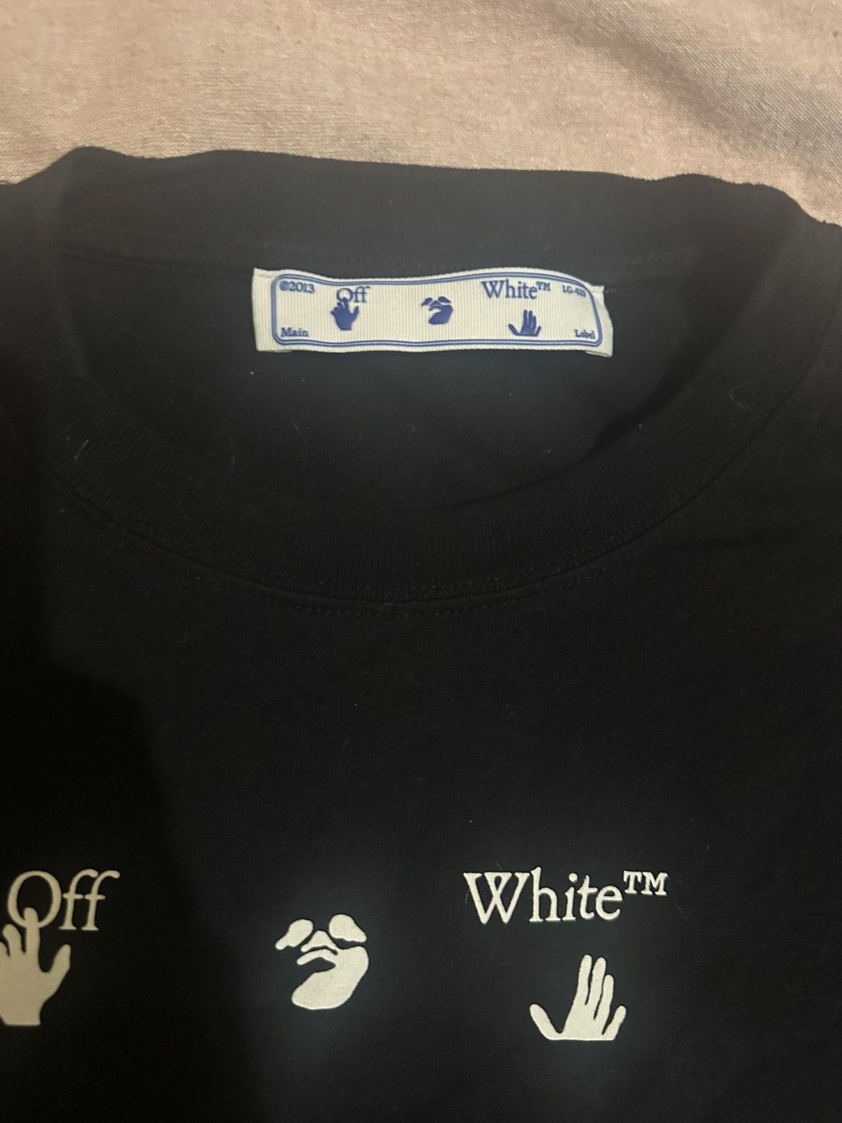 Off-White Off White Black/Grey Arrow Tee Size US S / EU 44-46 / 1 - 3 Thumbnail