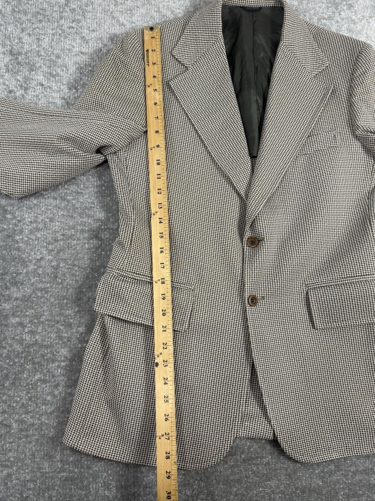 Other Vtg 60s 70s Blazer Jacket John Blair Mens 42 Leisure Suit Size 34R - 6 Thumbnail