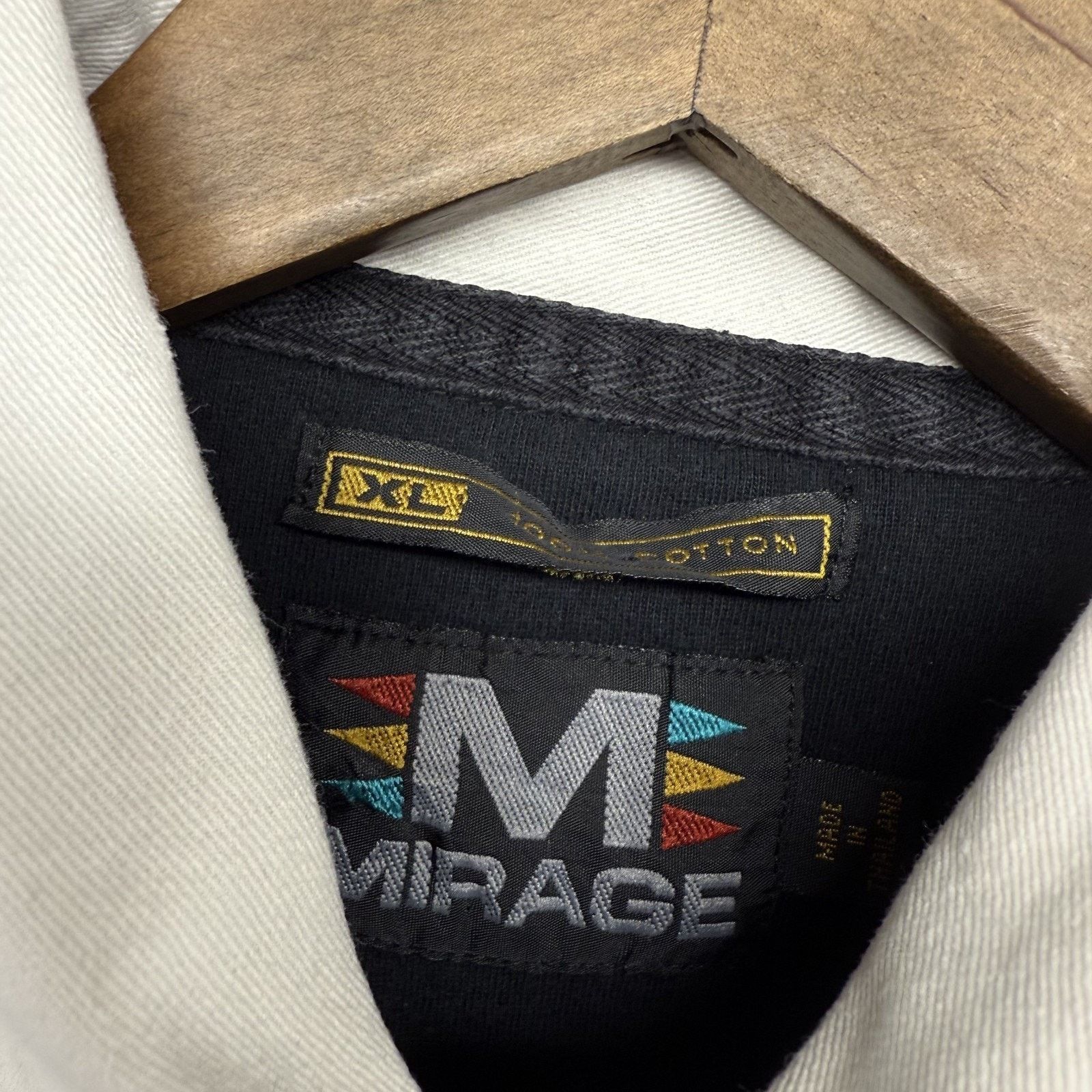 Mirage Vintage Oakland Raiders Rugby Shirt men's XL Gray Black 90s Size US XL / EU 56 / 4 - 8 Thumbnail