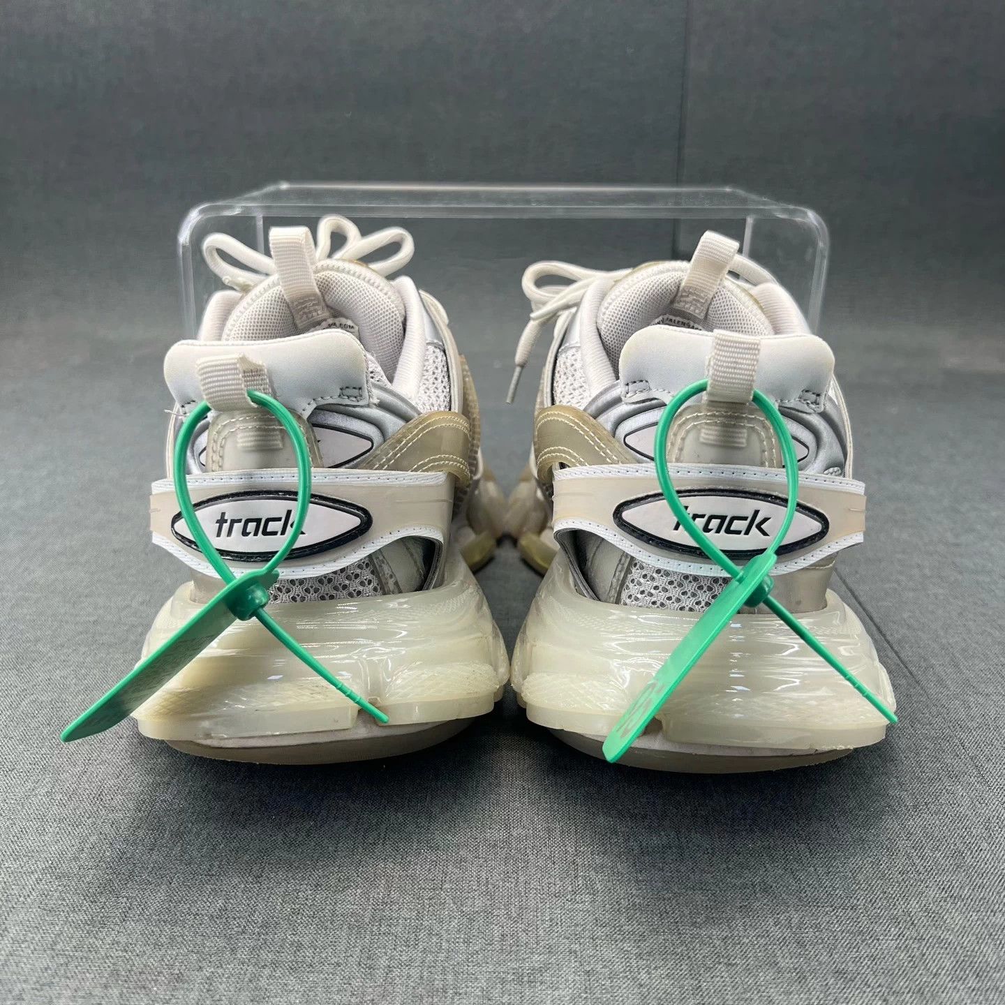 Balenciaga Balenciaga Track Gray 41 GC Box & Accs Size US 8 / EU 41 - 5 Thumbnail