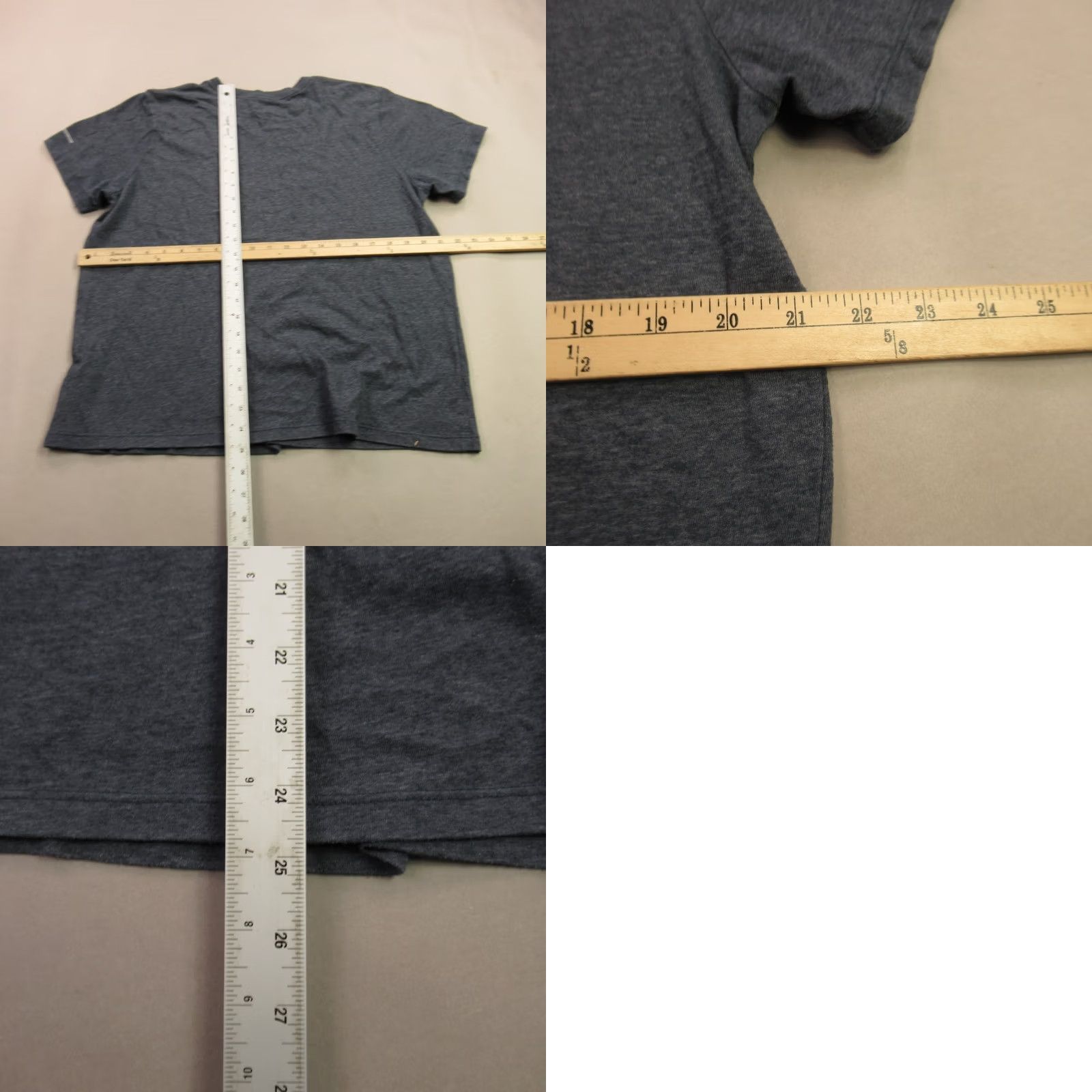 The North Face The North Face Shirt Womens Large Short Sleeve Crew Neck Pullover Lightweight Gray Size L / US 10 / IT 46 - 8 Thumbnail