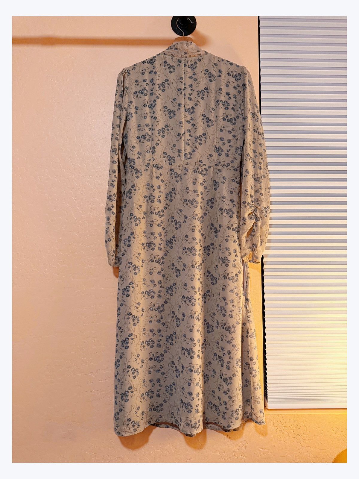 Other Vintage-Inspired Floral Midi Dress – Romantic Cottagecore Size L / US 10 / IT 46 - 6 Thumbnail