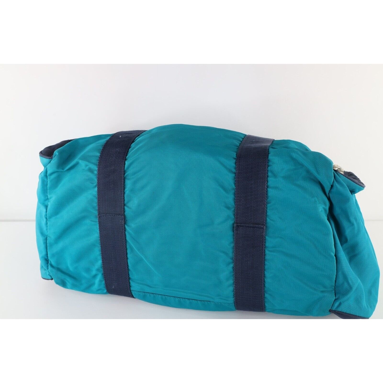 Eddie Bauer × Vintage Vintage 90s Eddie Bauer Distressed Large Handed Duffel Bag Size ONE SIZE - 6 Thumbnail