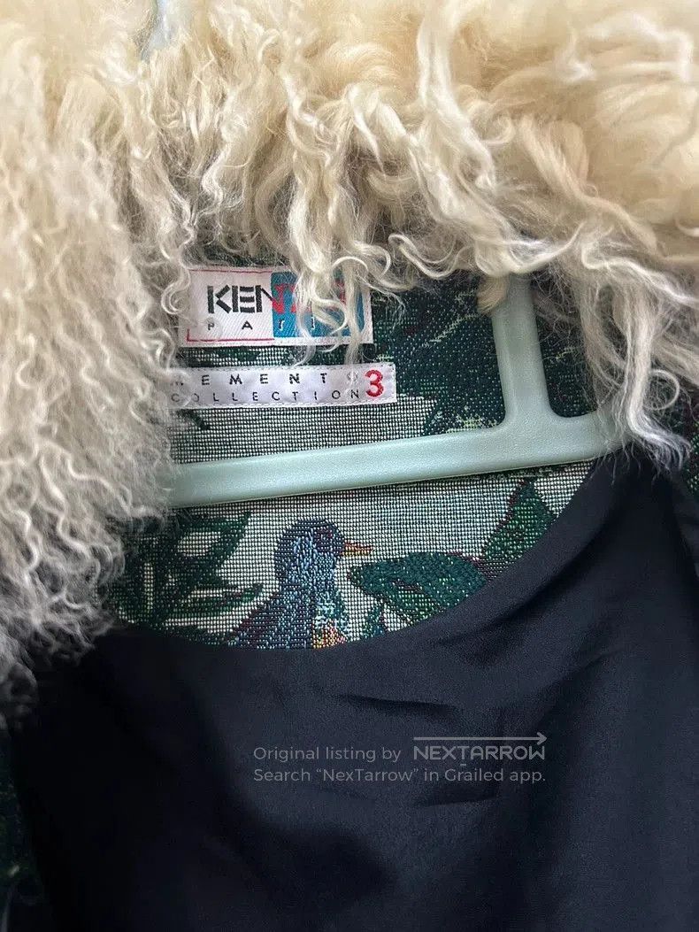 Kenzo KENZO Tiger Head Fur Collar Coat. Size US M / EU 48-50 / 2 - 2 Thumbnail