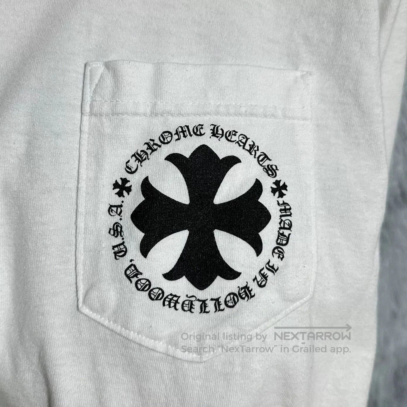 Chrome Hearts chrome hearts long sleeve t-shirt white. Size US S / EU 44-46 / 1 - 4 Thumbnail