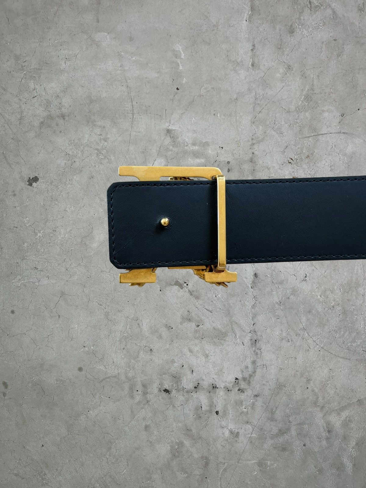 Louis Vuitton Louis Vuitton Virgil Dove Reversible Belt Size 34 - 5 Thumbnail