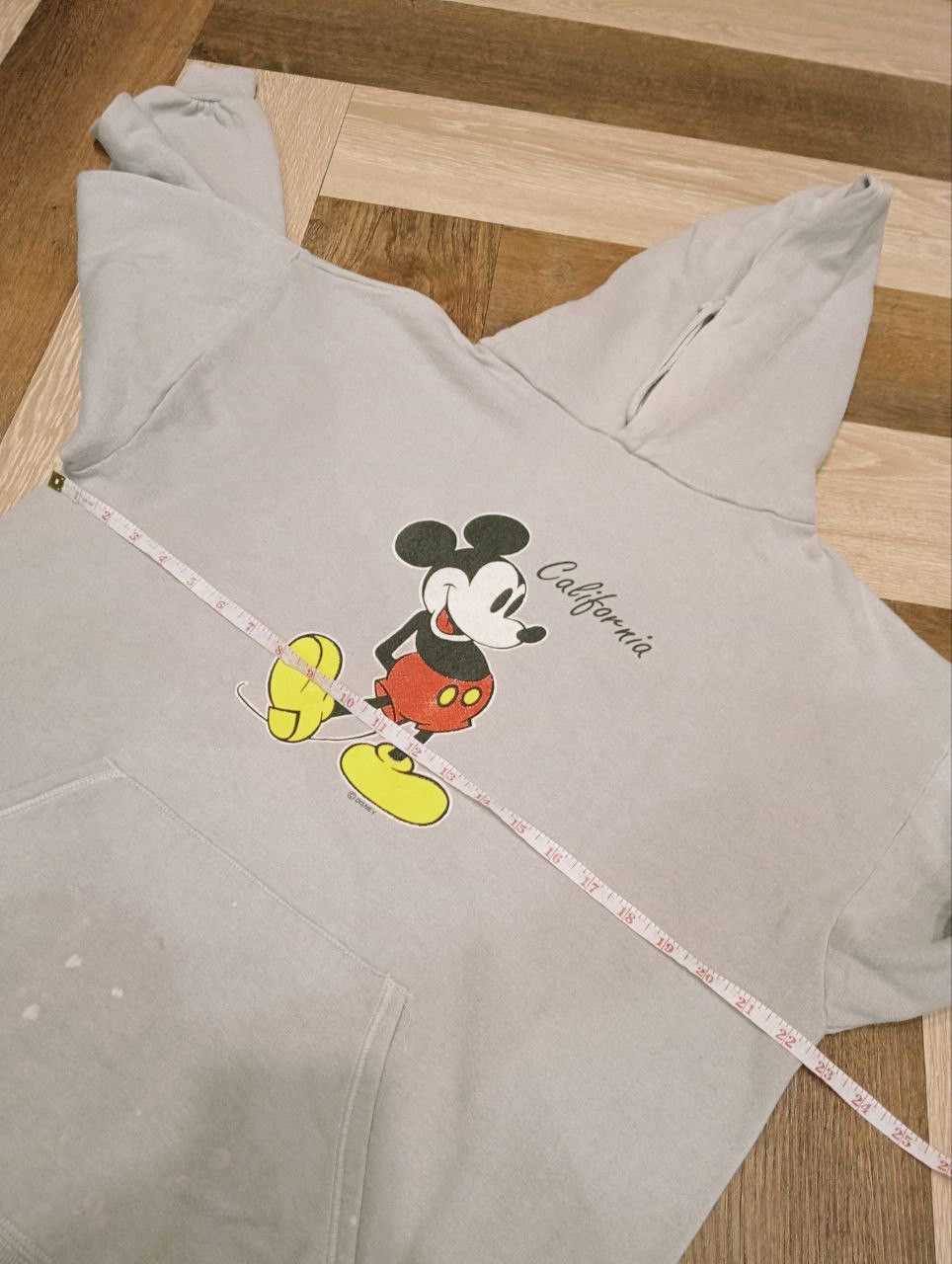 Vintage VINTAGE VELVA SHEEN MICKEY CALIFORNIA HOODIE - SIZE XL Size US XL / EU 56 / 4 - 8 Thumbnail