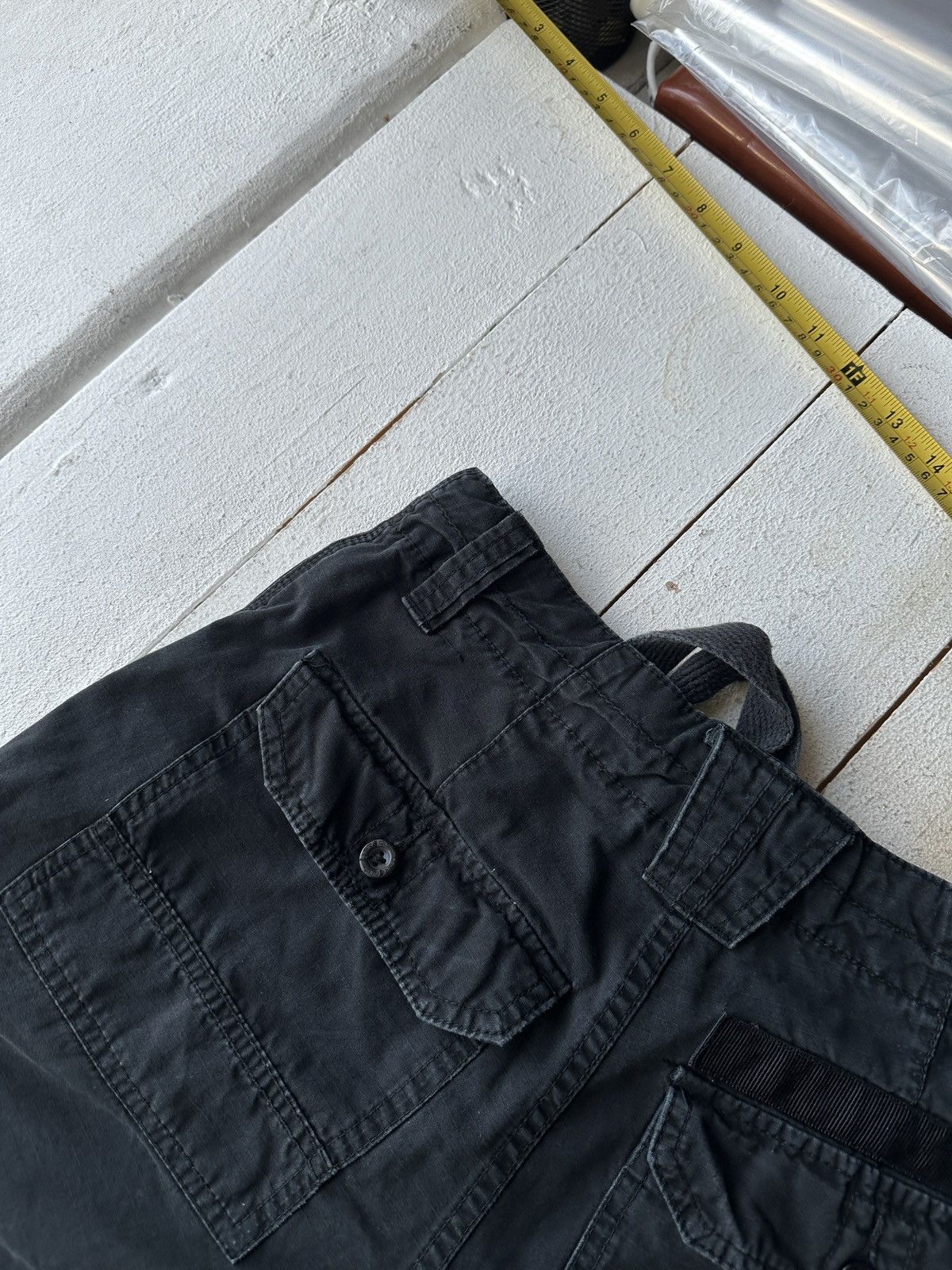 Quiksilver 🚨VNTG Quiksilver CARGO Shorts Big Logo Y2K Style 90s Surfing Size US 28 / EU 44 - 12 Thumbnail