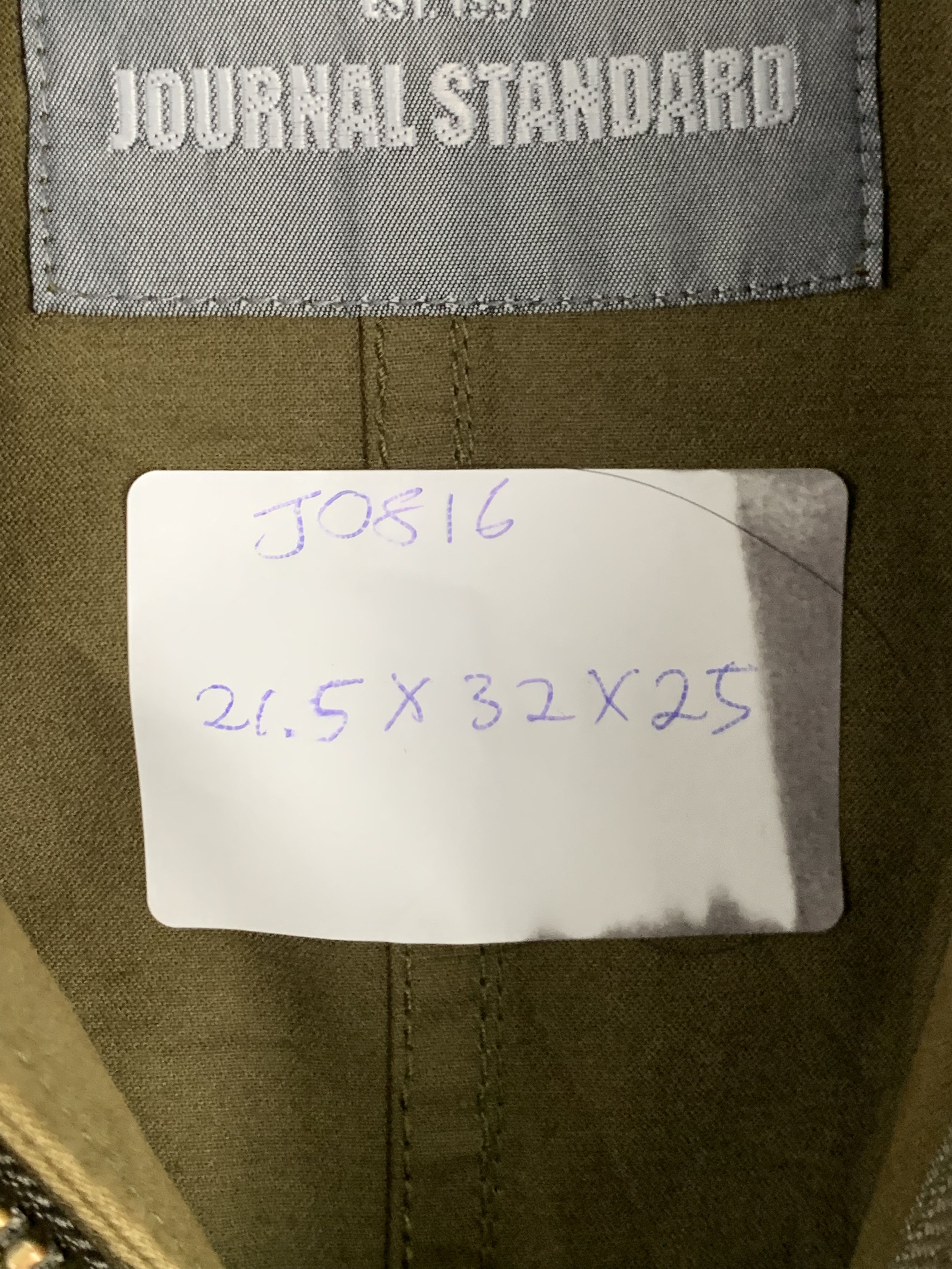 Japanese Brand Vintage Journal Standard Hoodie Parka Jacket Military J0816 Size US L / EU 52-54 / 3 - 11 Thumbnail