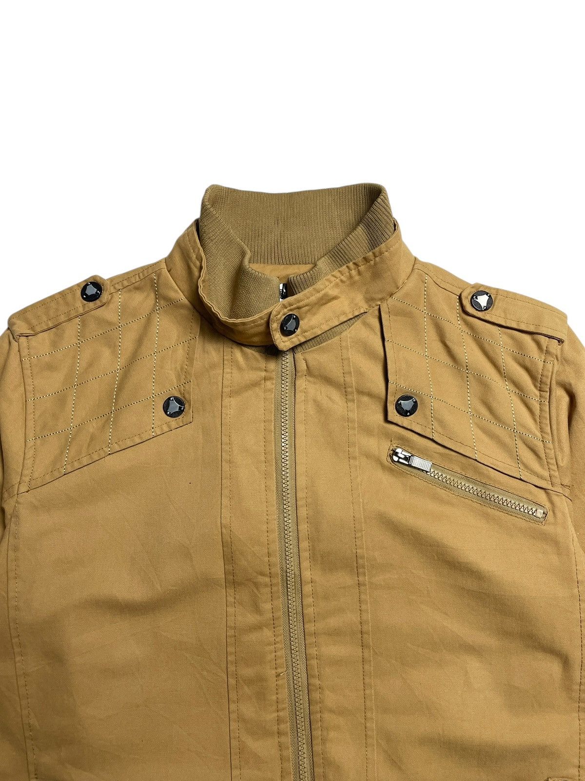 Japanese Brand 2000’s Jia Man - Cyber Military Bomber Jacket Size US XL / EU 56 / 4 - 3 Thumbnail