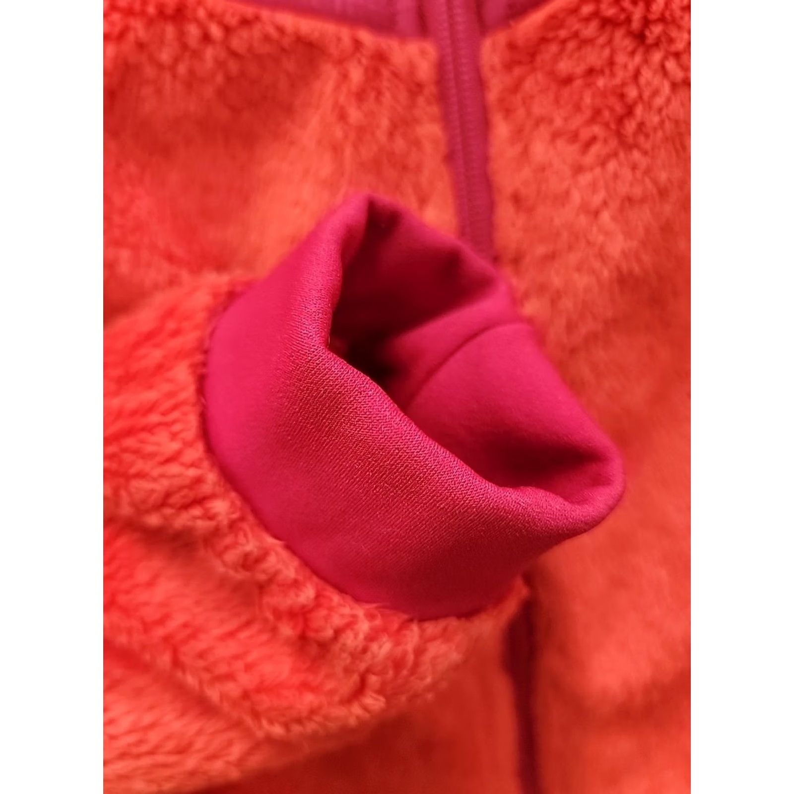 The North Face The North Face Oso Hooded Fleece Women's M Red Pink Full Zip Jacket Size M / US 6-8 / IT 42-44 - 4 Thumbnail