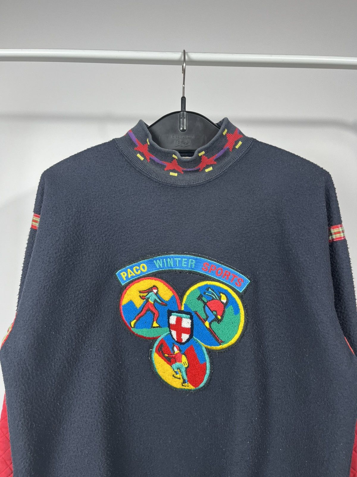 Other Vintage Paco Winter Sports Fleece Sweatshirt Navy Size S Size US S / EU 44-46 / 1 - 3 Thumbnail