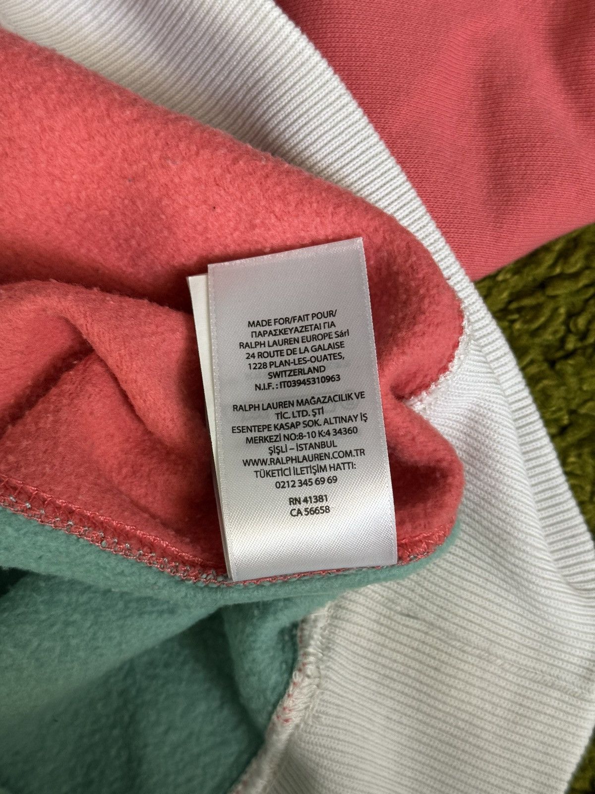Polo Ralph Lauren × Ralph Lauren Polo Ralph Lauren Y2K style big logo coloured sweatshirt Size M / US 6-8 / IT 42-44 - 7 Thumbnail