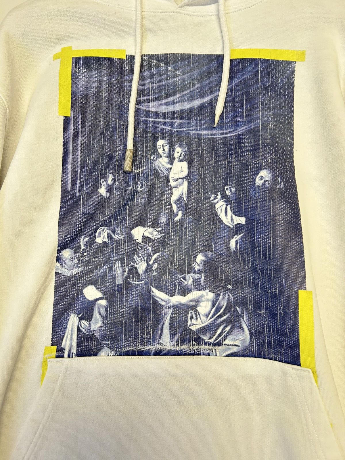 Off-White SS2017 “Seeing Things” Caravaggio Hoodie Size US S / EU 44-46 / 1 - 4 Thumbnail