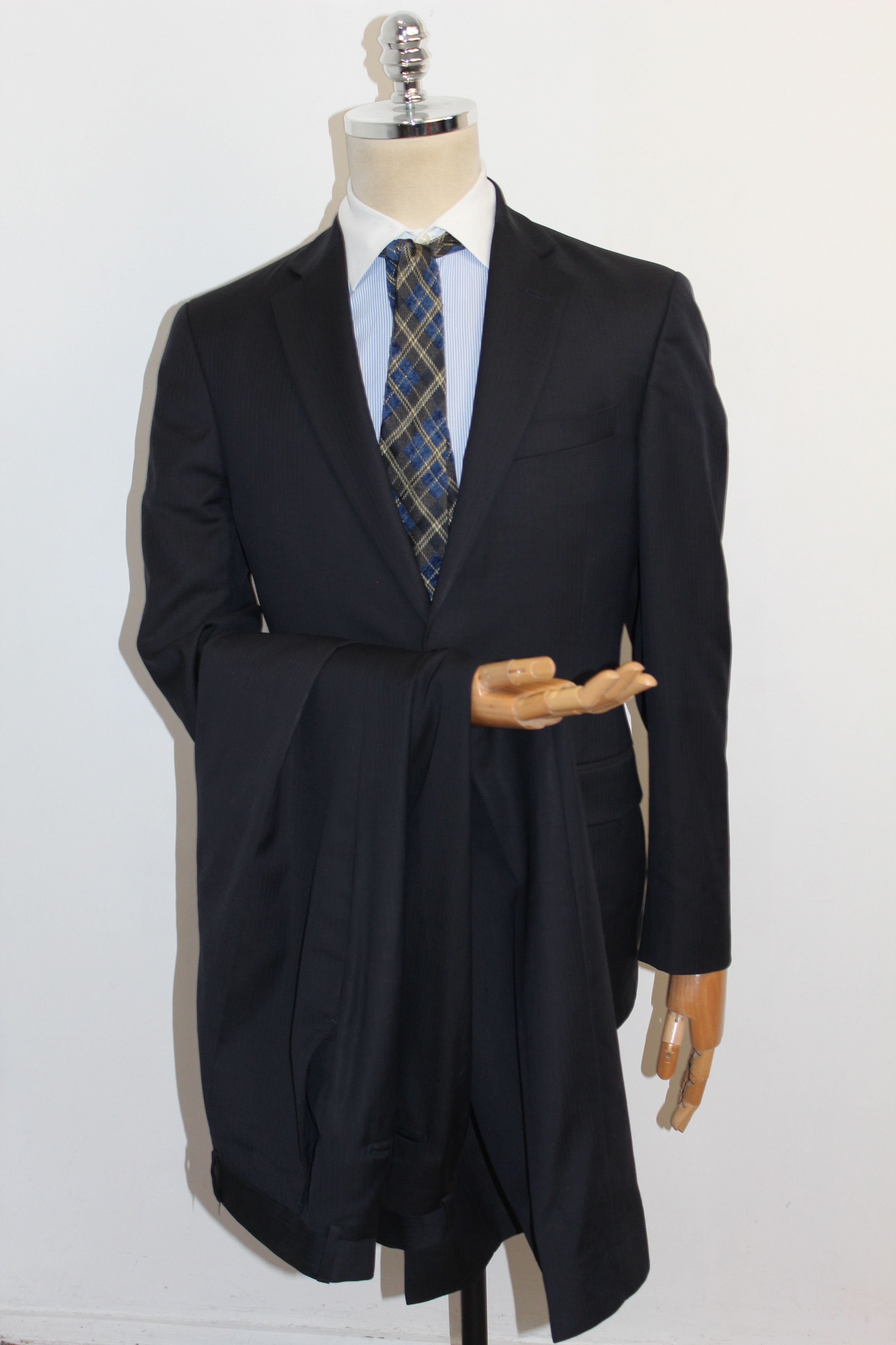 Designer Mens Hackett Classic Suit Tailoring Size 40 Size 40R - 1 Thumbnail