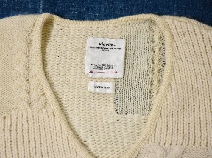 Visvim Visvim 19aw Highland V-Neck P.W. sweater2412-Nextarrow Size US M / EU 48-50 / 2 - 4 Thumbnail