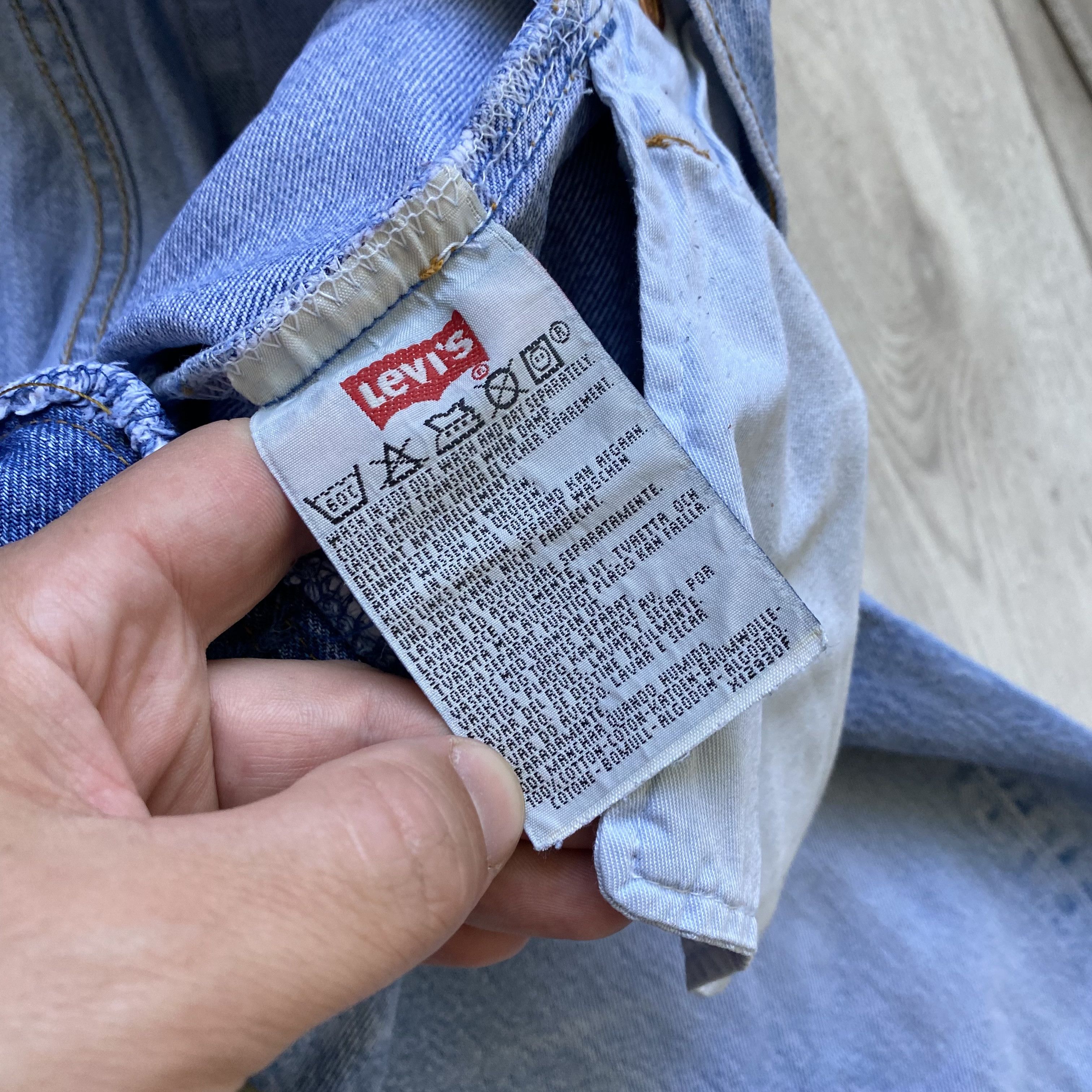 Levi's Vintage Clothing Vintage 90s Levis 501 USA Jeans Distressed Denim pants Size US 30 / EU 46 - 6 Thumbnail