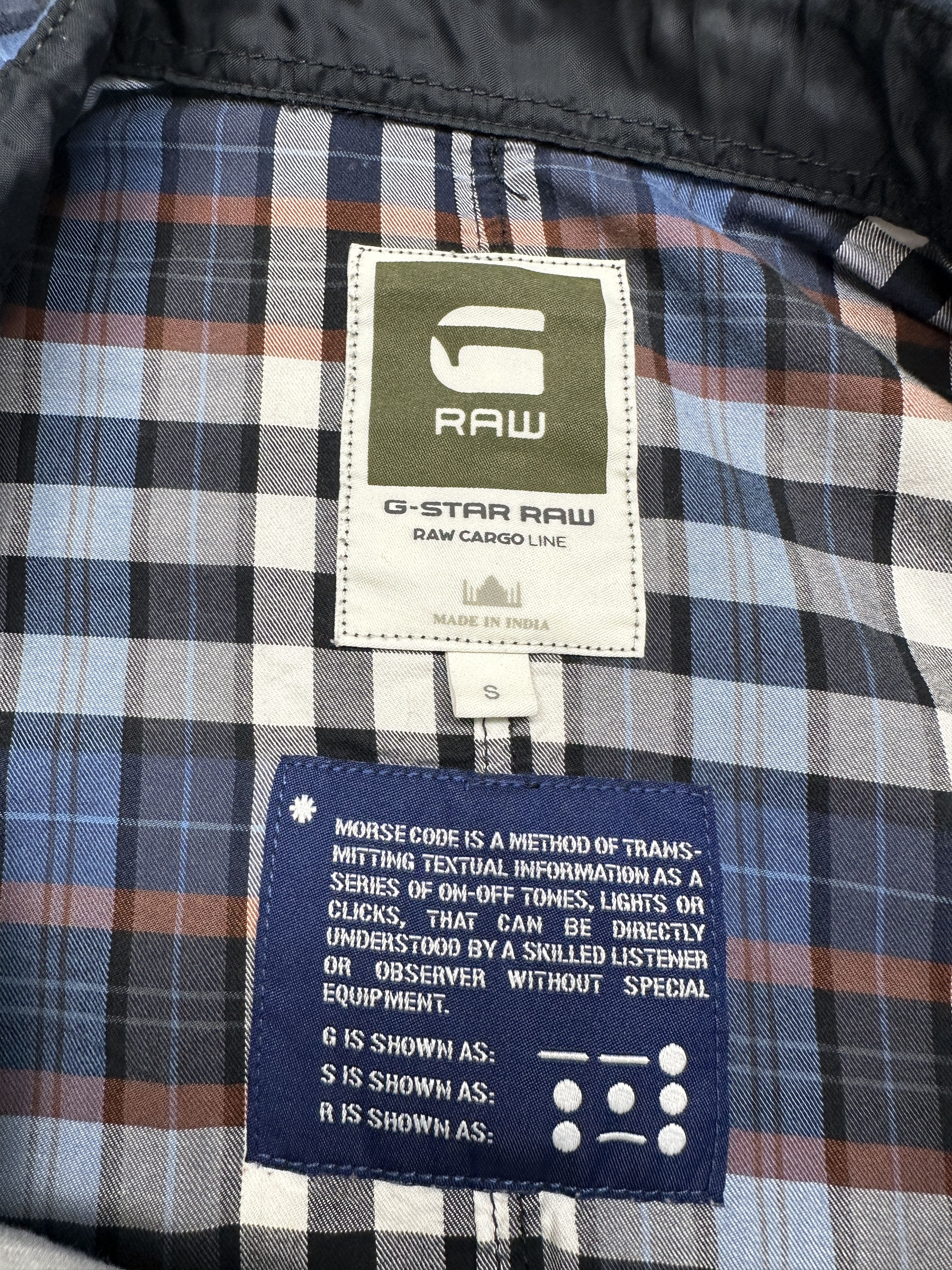 G-Star G Star Raw Mens Aero Phantom Chech Plaid Shirt Size US S / EU 44-46 / 1 - 4 Thumbnail