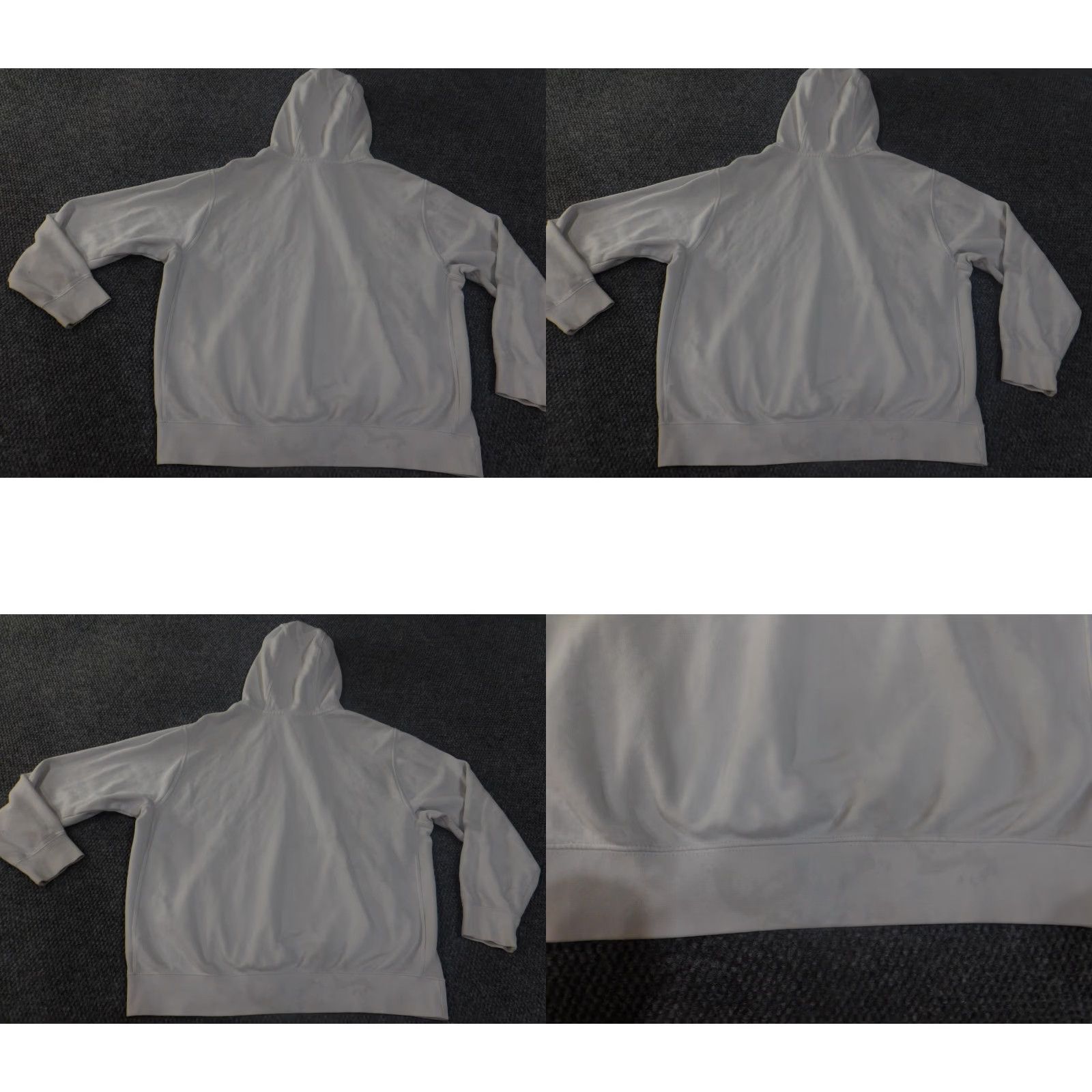 Nike Nike Hoodie Mens Large White Pullover Logo Retro Hooded Stretch Swoosh Walking Size US L / EU 52-54 / 3 - 9 Thumbnail