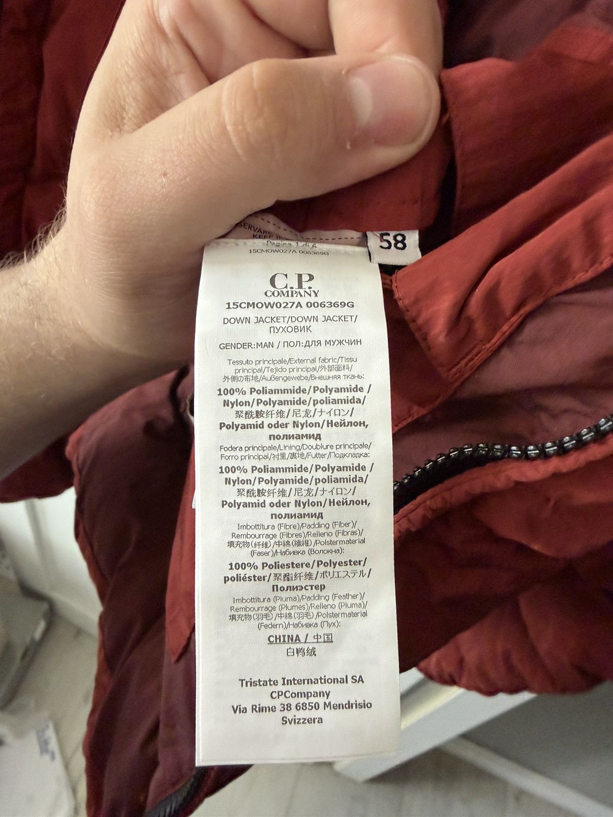 C.P. Company Cp Company Eco Chrome Google Jacket Red Size US XXL / EU 58 / 5 - 6 Thumbnail