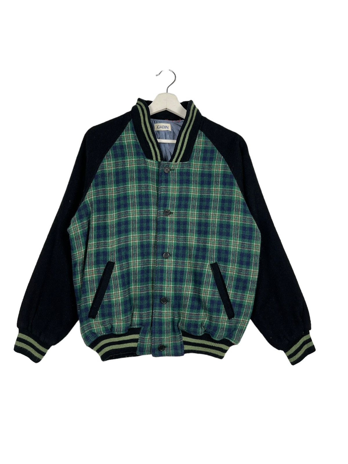 🔥 CABIN TARTAN PLAID BOMBER JACKET