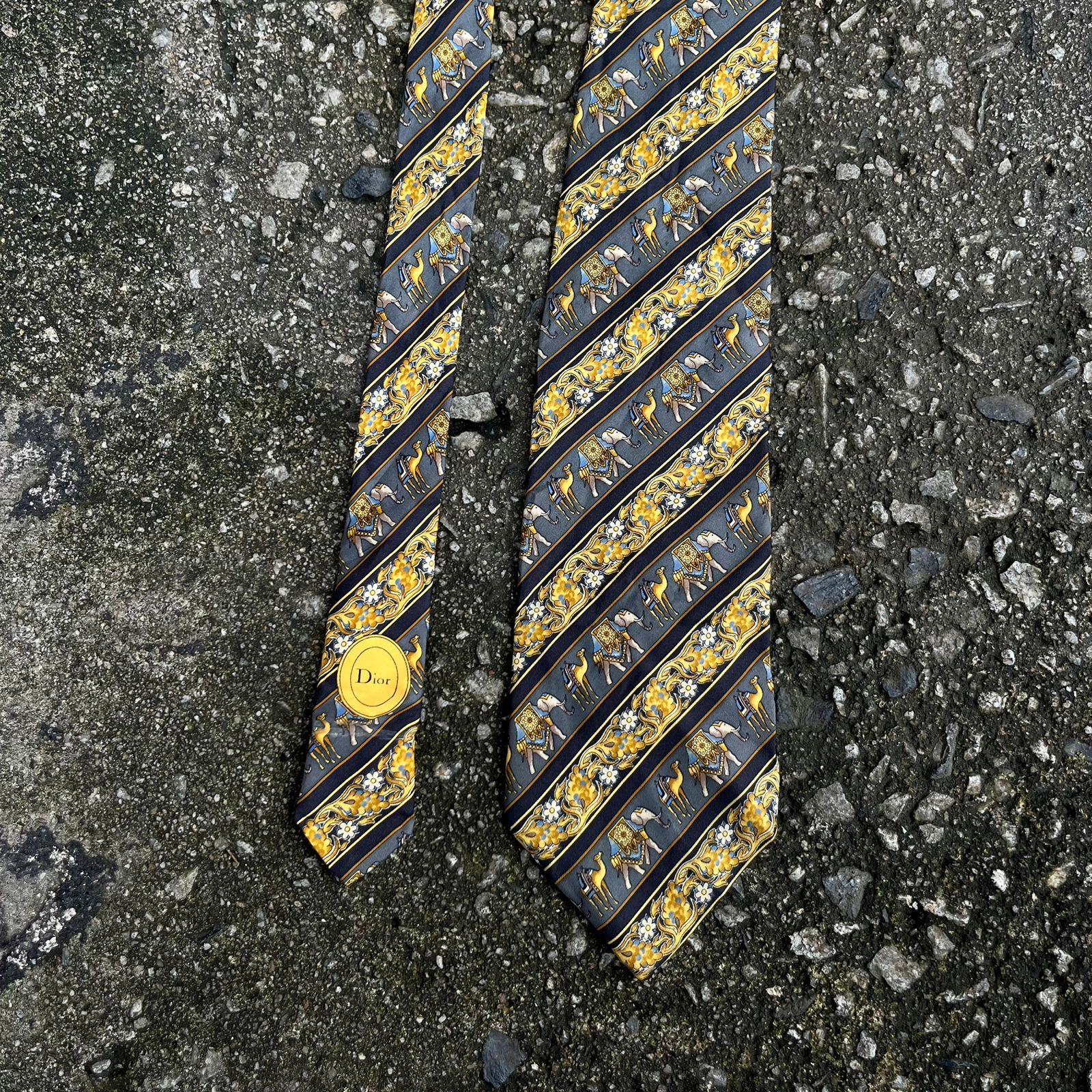 Christian Dior Monsieur × Vintage lot of 2 vintage christian dior tie Size ONE SIZE - 2 Thumbnail