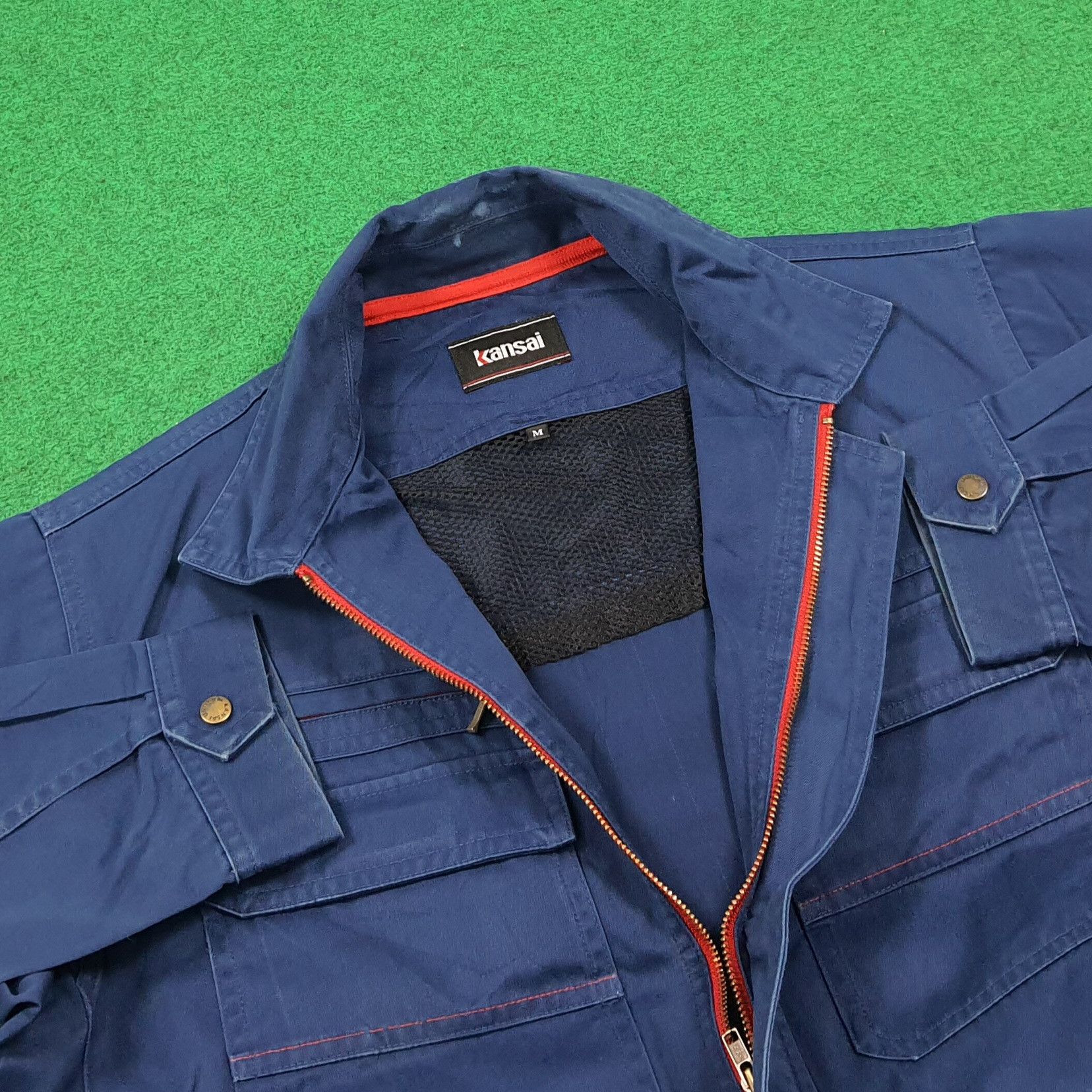 Japanese Brand Vintage Kansai x Number Nine Custom Logo Workwear C279N13 Size US M / EU 48-50 / 2 - 5 Thumbnail